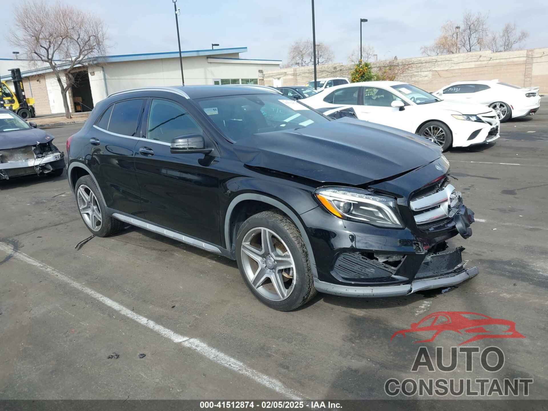MERCEDES-BENZ GLA 250 2016 - WDCTG4EB6GJ203502