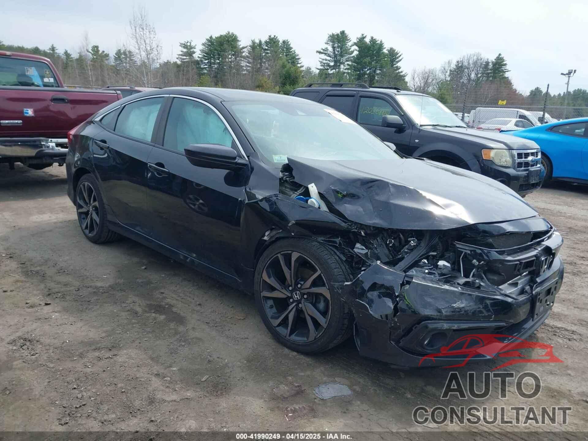 HONDA CIVIC 2019 - 2HGFC2F82KH595024