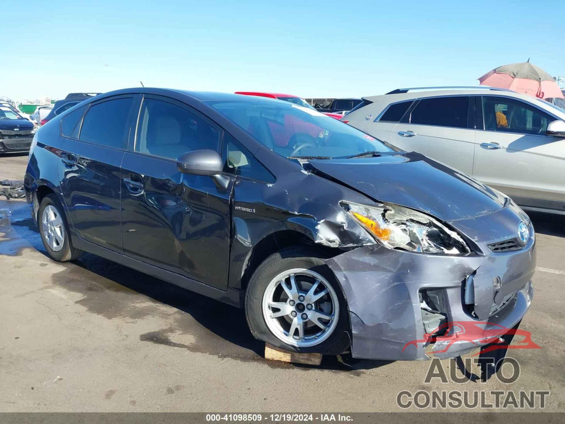 TOYOTA PRIUS 2011 - JTDKN3DU4B0280811