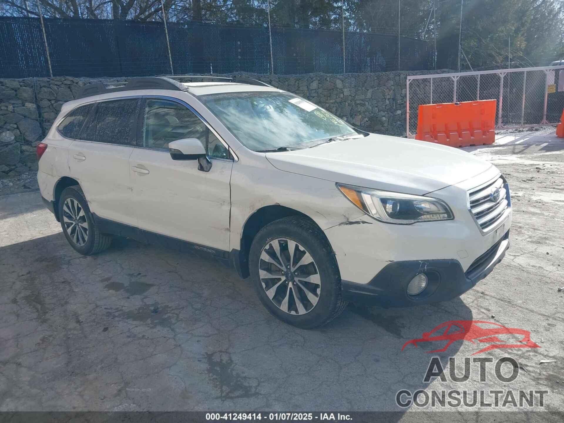 SUBARU OUTBACK 2016 - 4S4BSALC3G3254515