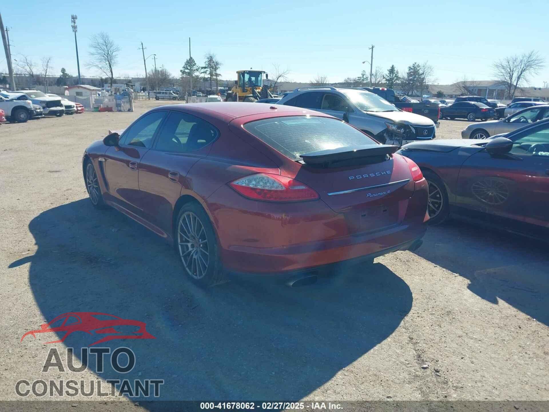 PORSCHE PANAMERA 2011 - WP0AA2A74BL021220