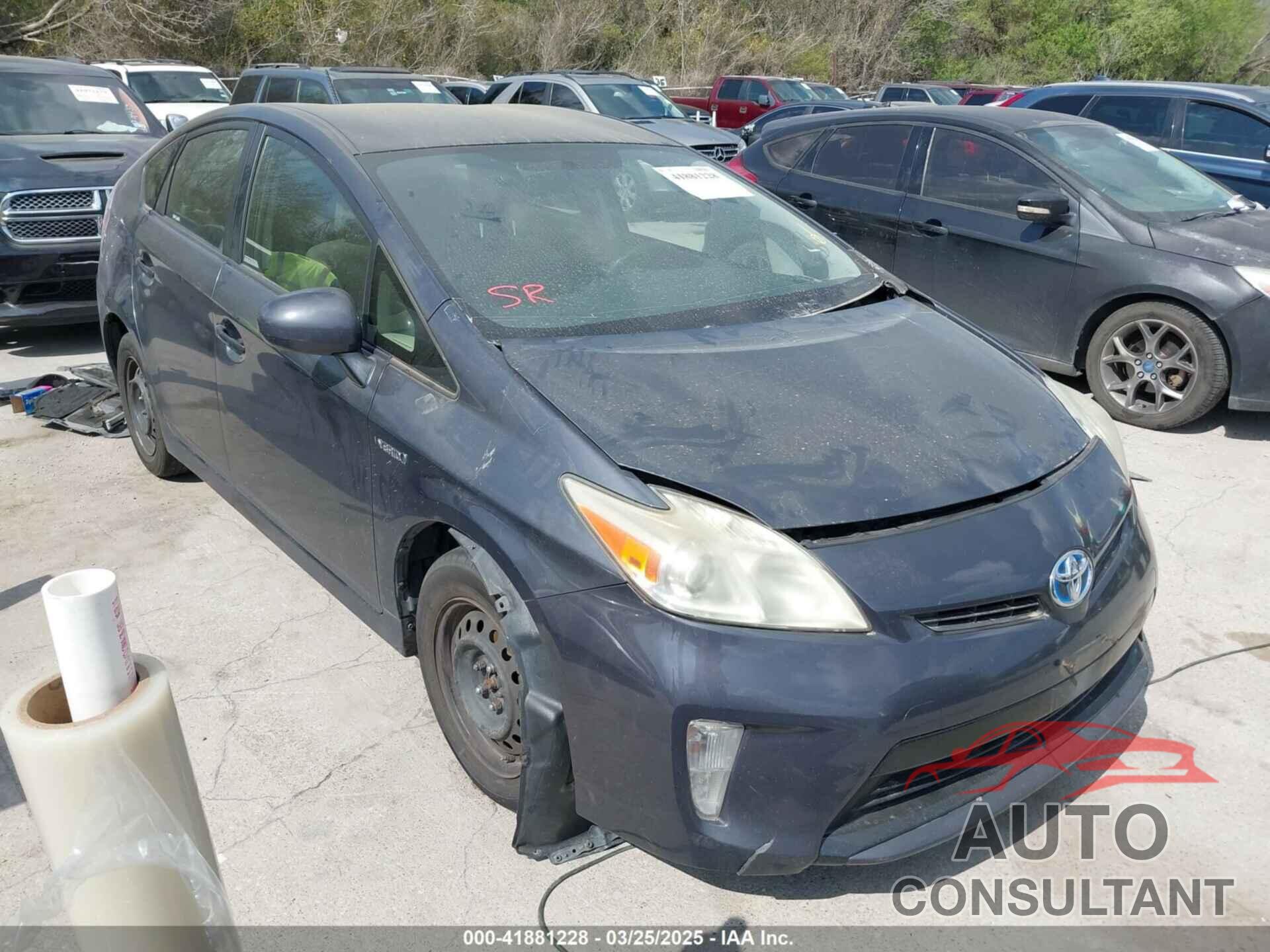 TOYOTA PRIUS 2012 - JTDKN3DU2C5417149