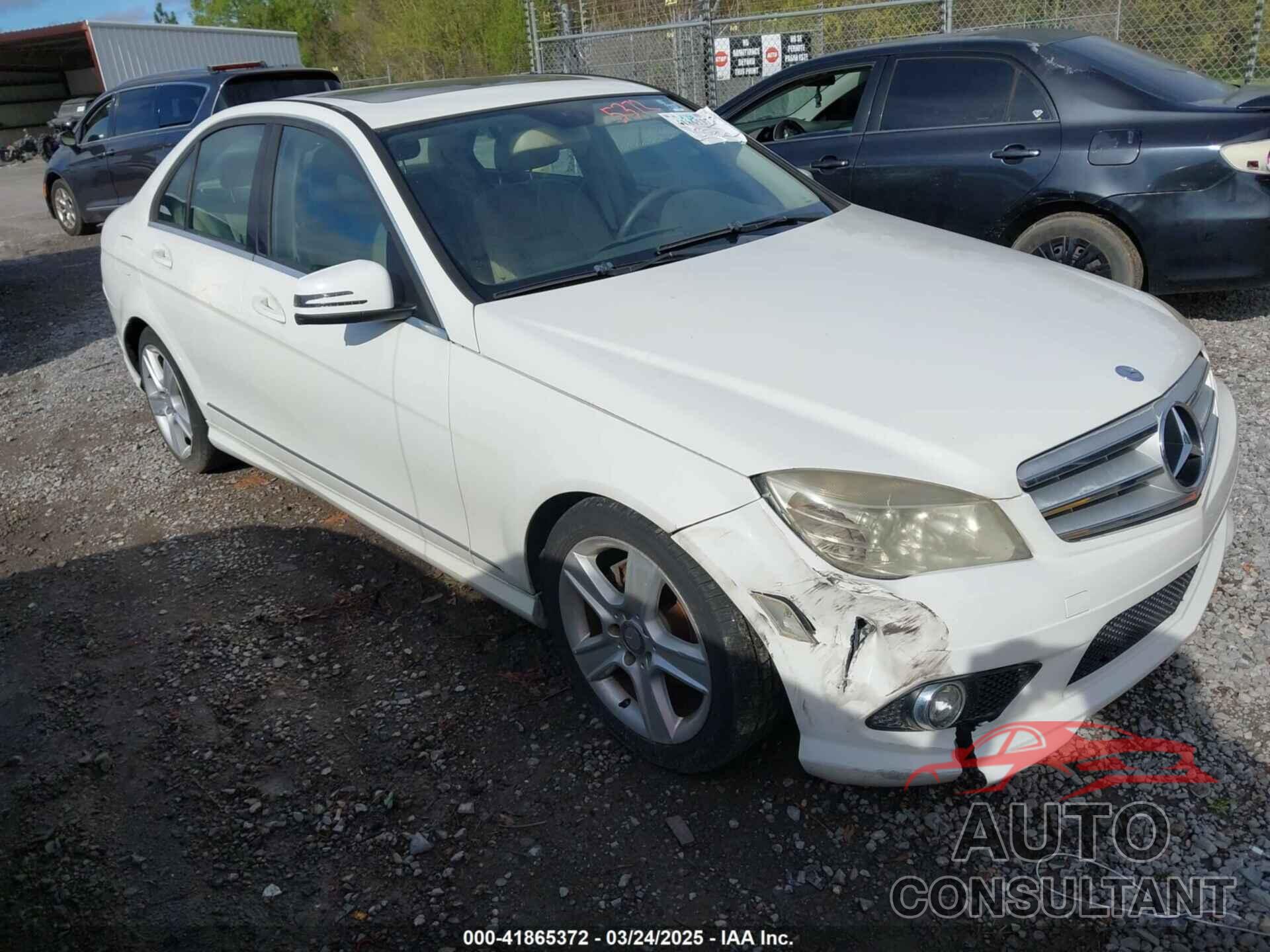 MERCEDES-BENZ C 300 2010 - WDDGF5EB9AR094399