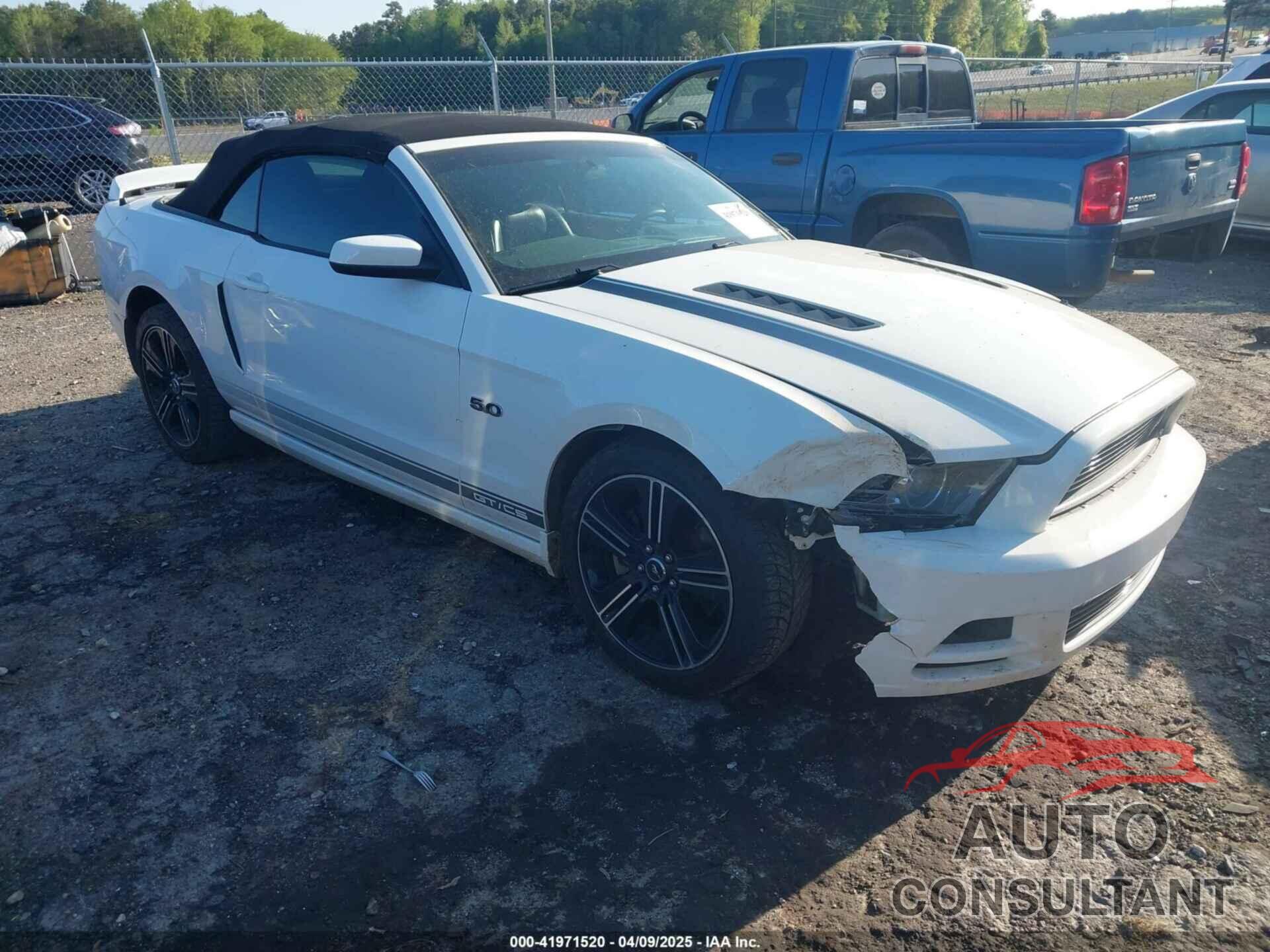 FORD MUSTANG 2013 - 1ZVBP8FFXD5256571