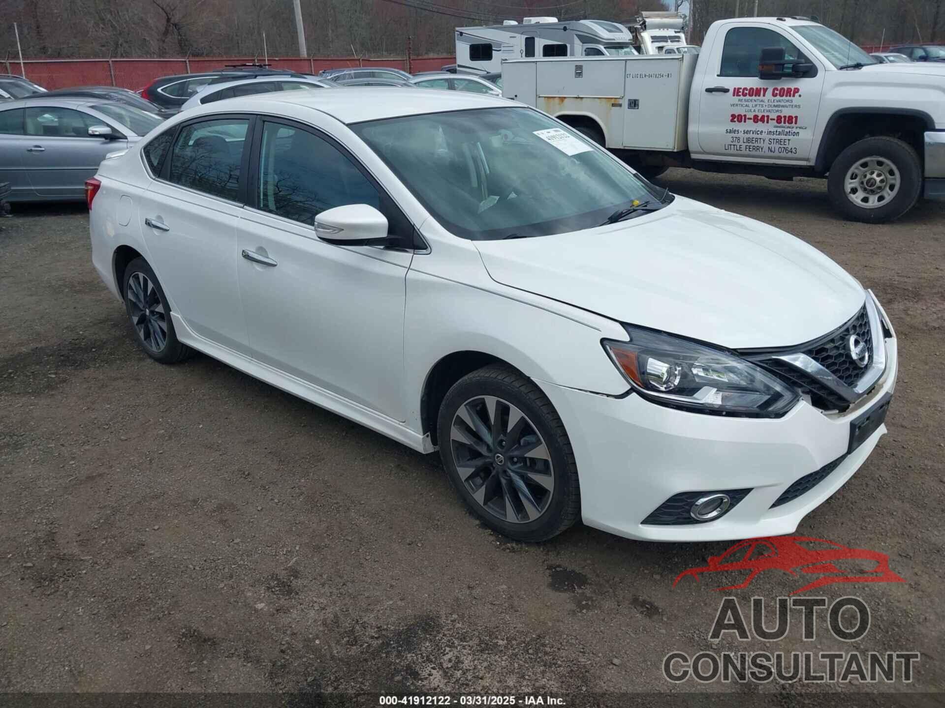 NISSAN SENTRA 2019 - 3N1AB7AP8KY453667