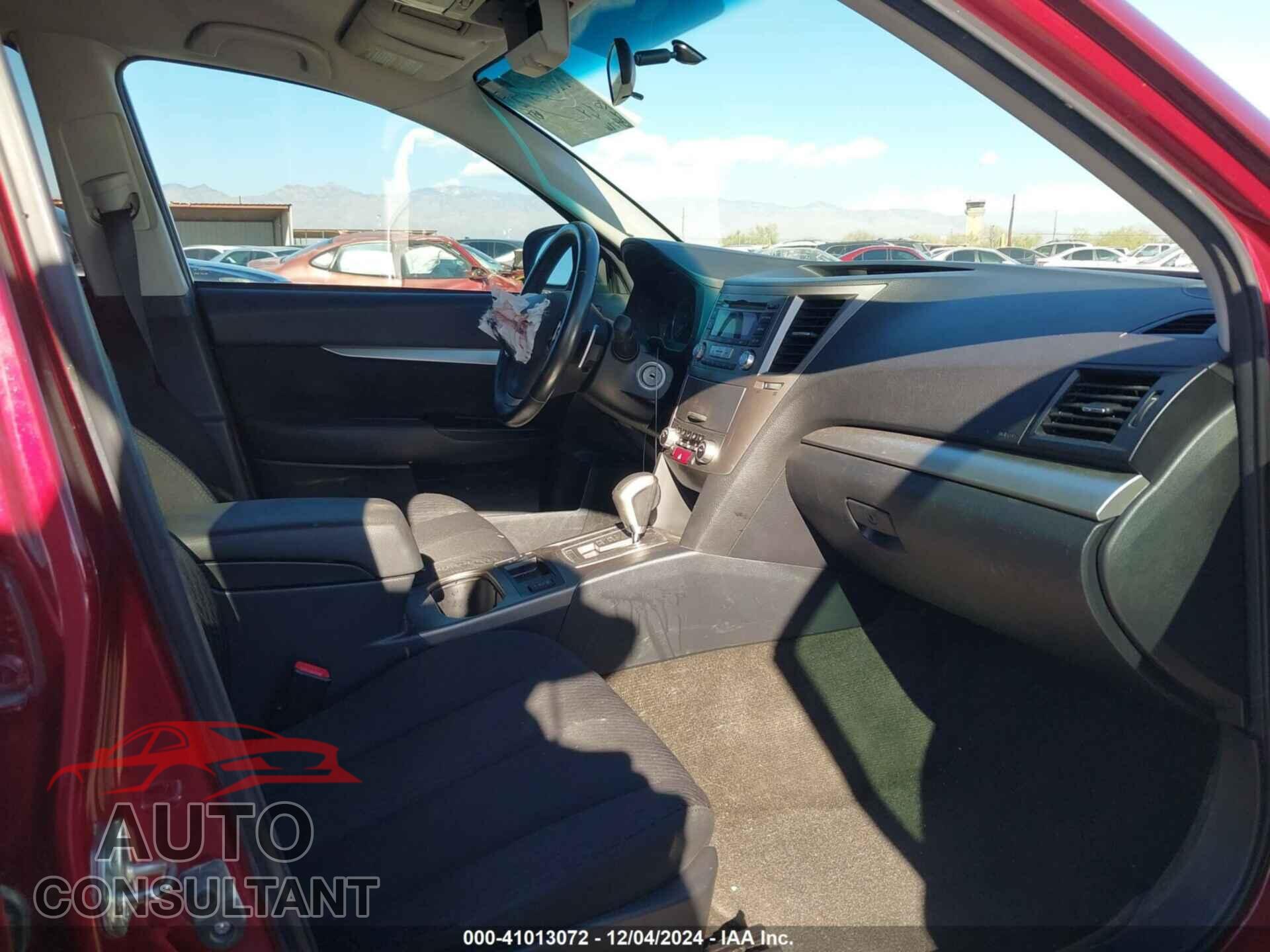 SUBARU OUTBACK 2012 - 4S4BRBCC1C3228295