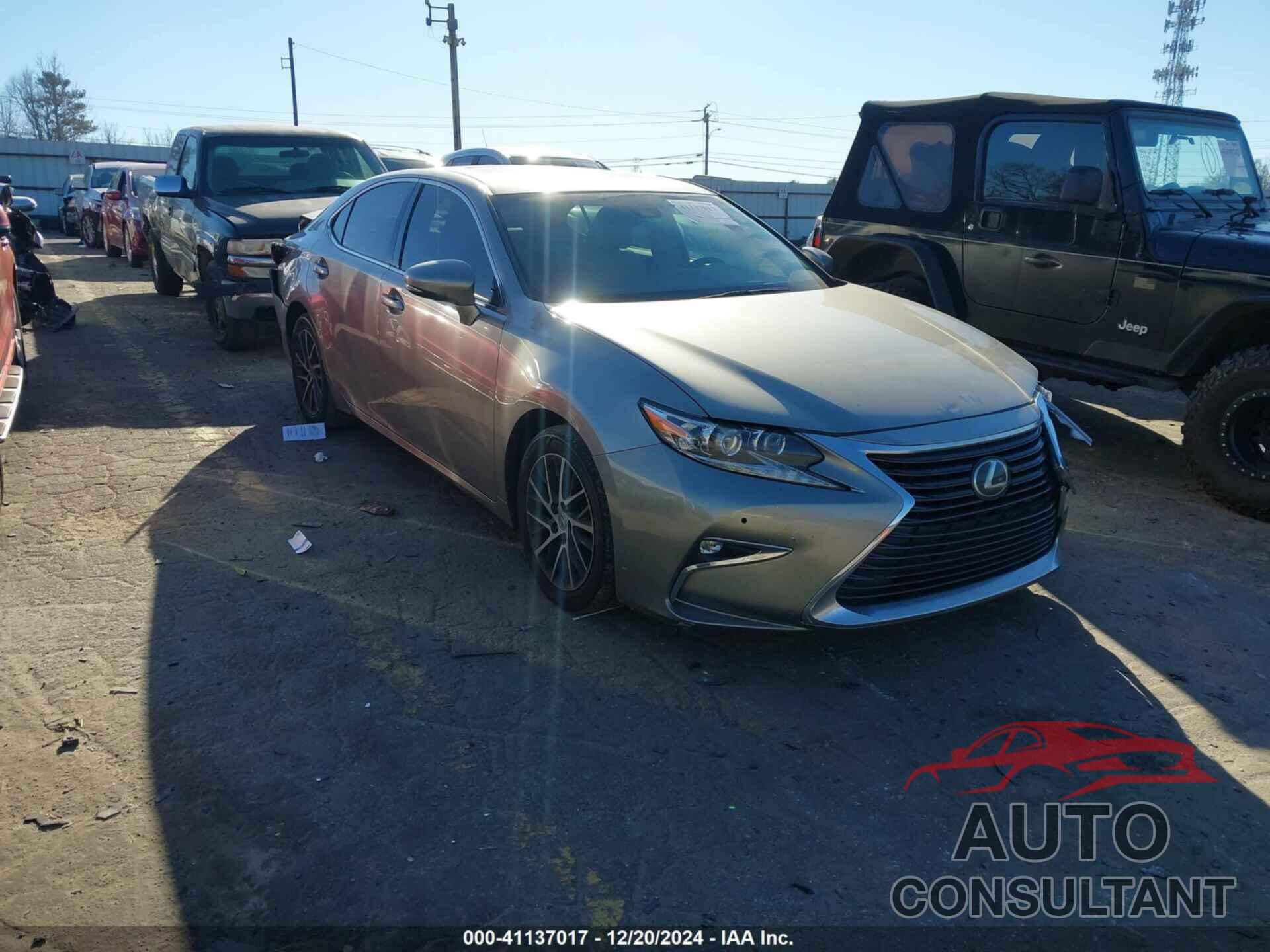 LEXUS ES 350 2017 - 58ABK1GG8HU068387