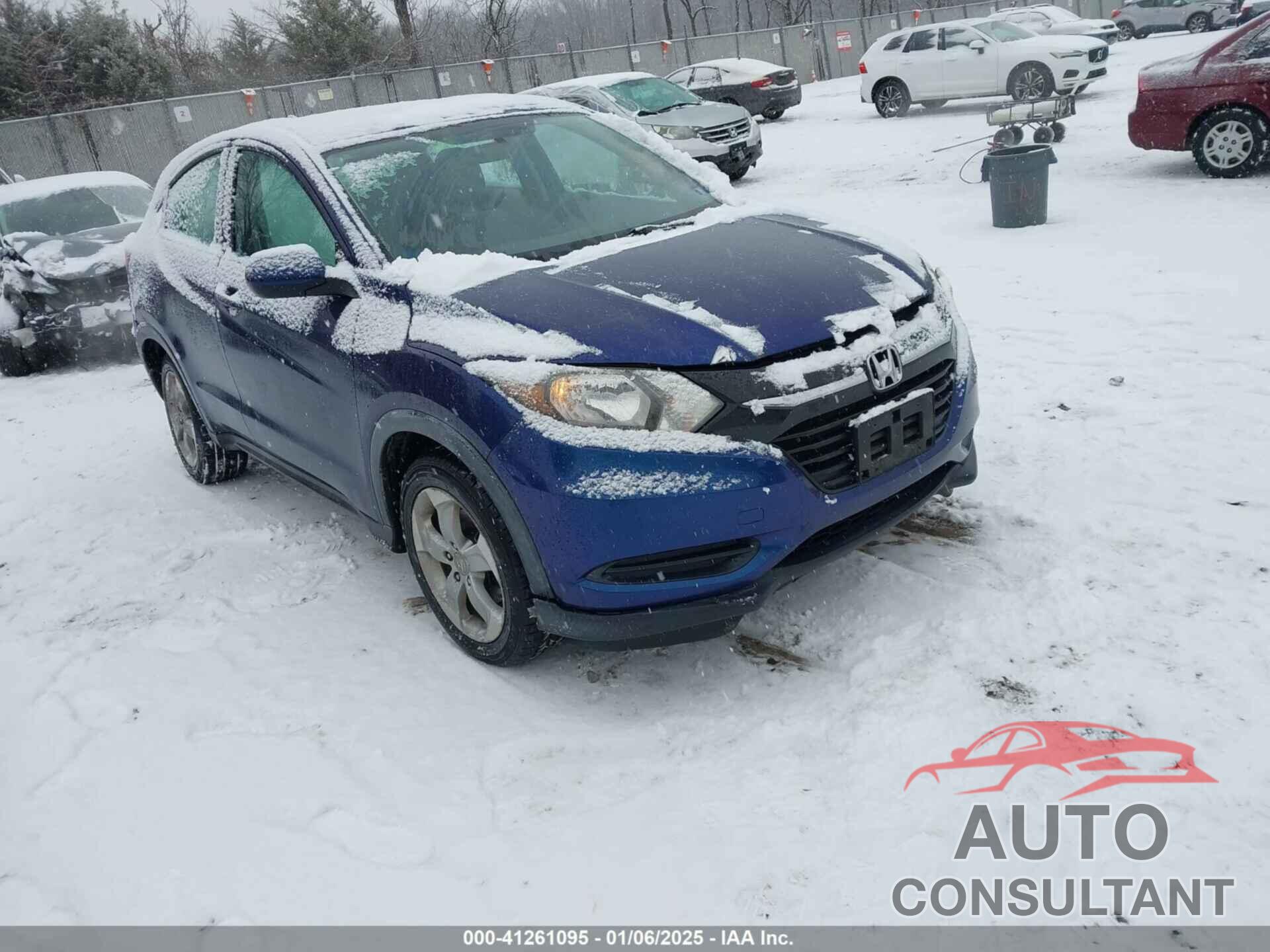 HONDA HR-V 2016 - 3CZRU6H34GM752461
