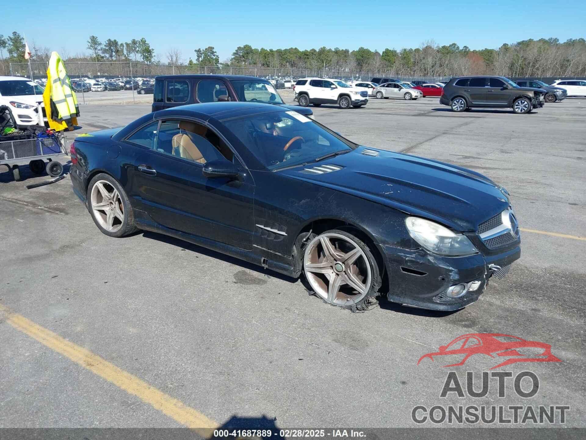 MERCEDES-BENZ SL 550 2011 - WDBSK7BA0BF161710
