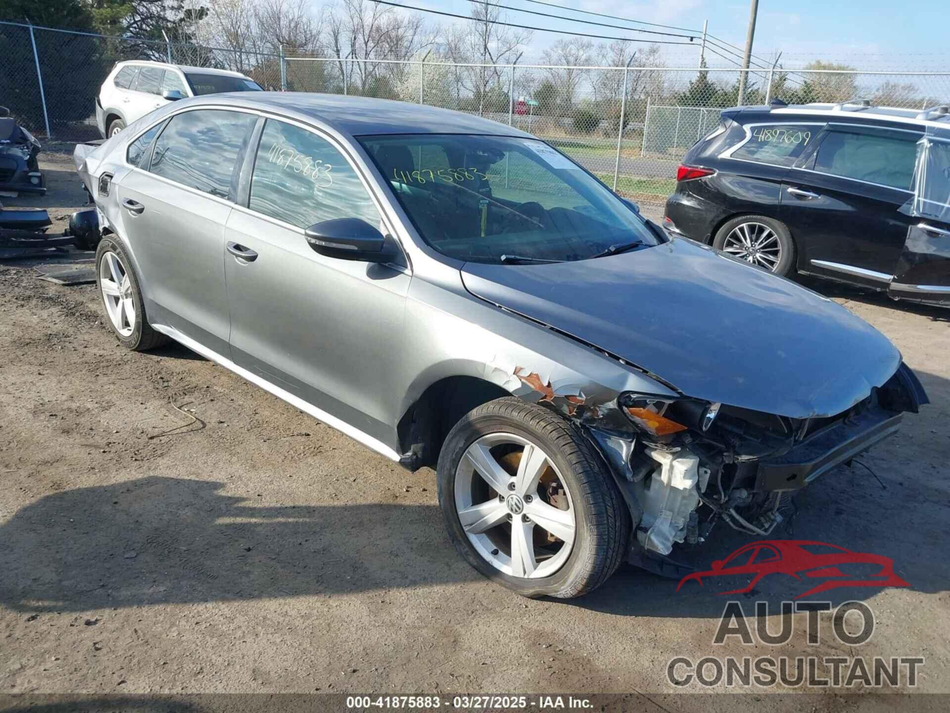 VOLKSWAGEN PASSAT 2012 - 1VWBP7A32CC073649
