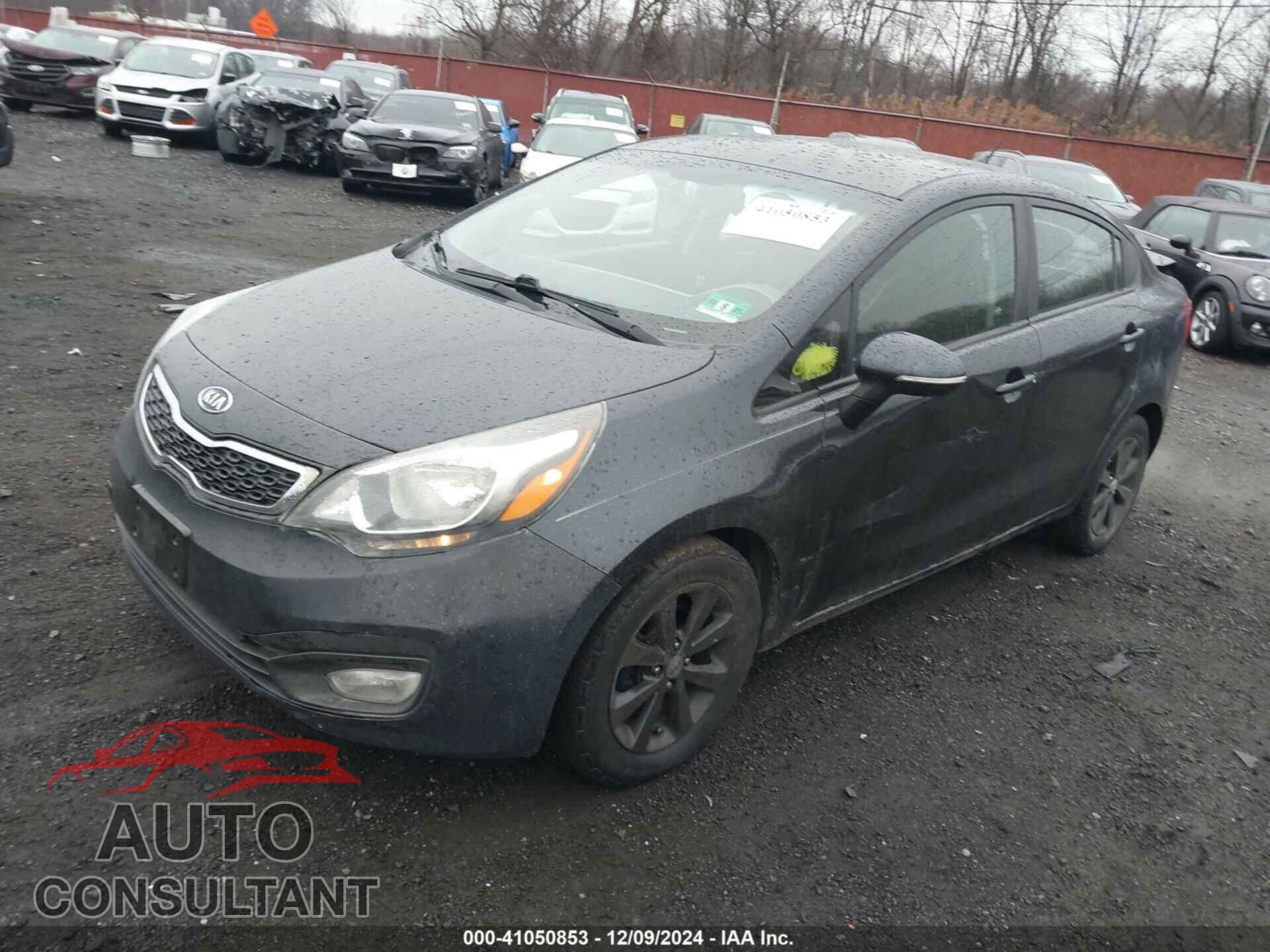 KIA RIO 2012 - KNADN4A30C6072253
