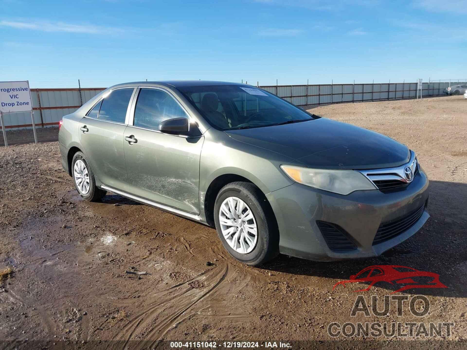 TOYOTA CAMRY 2013 - 4T4BF1FK8DR279932