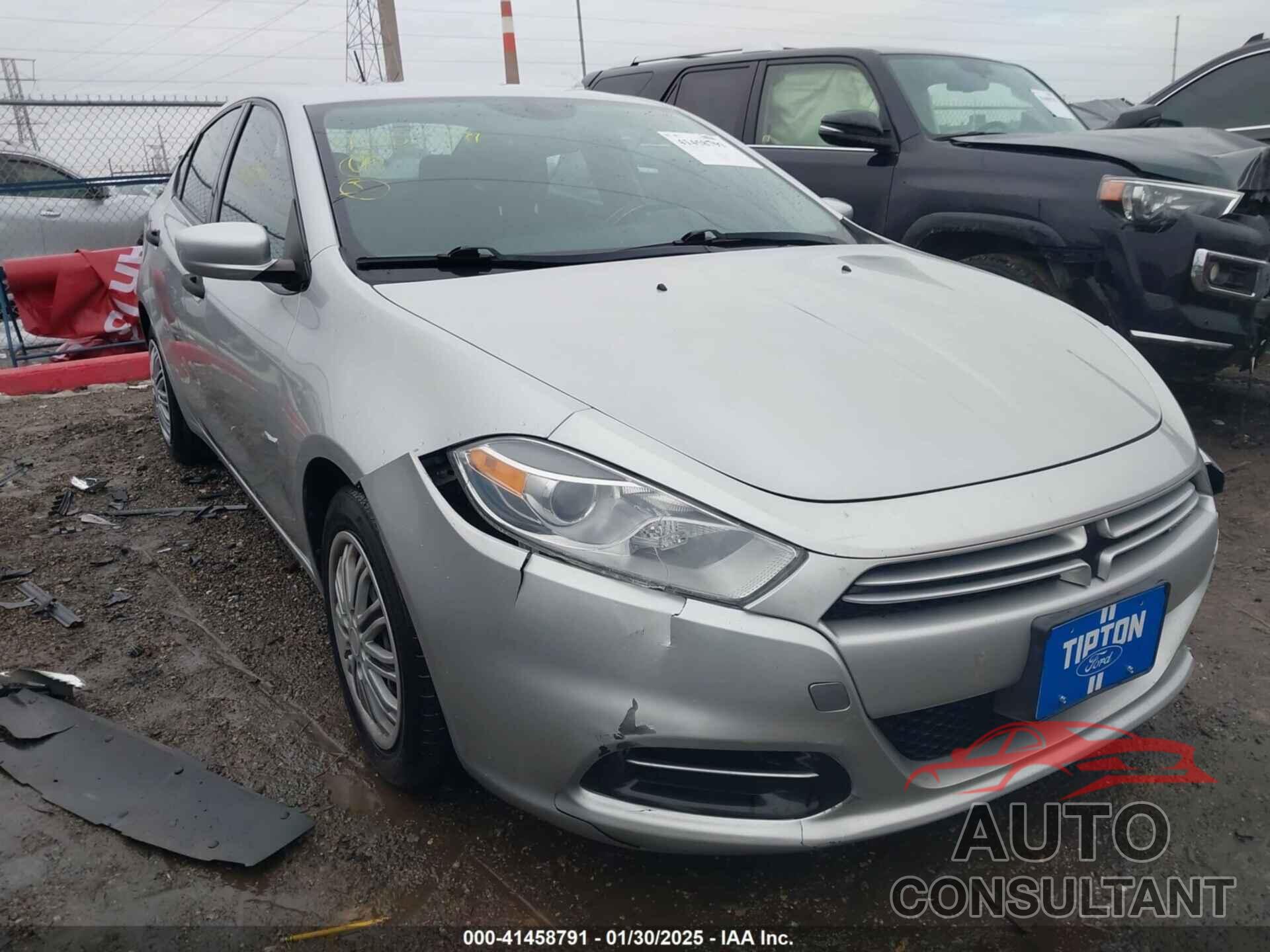 DODGE DART 2013 - 1C3CDFAA7DD210366