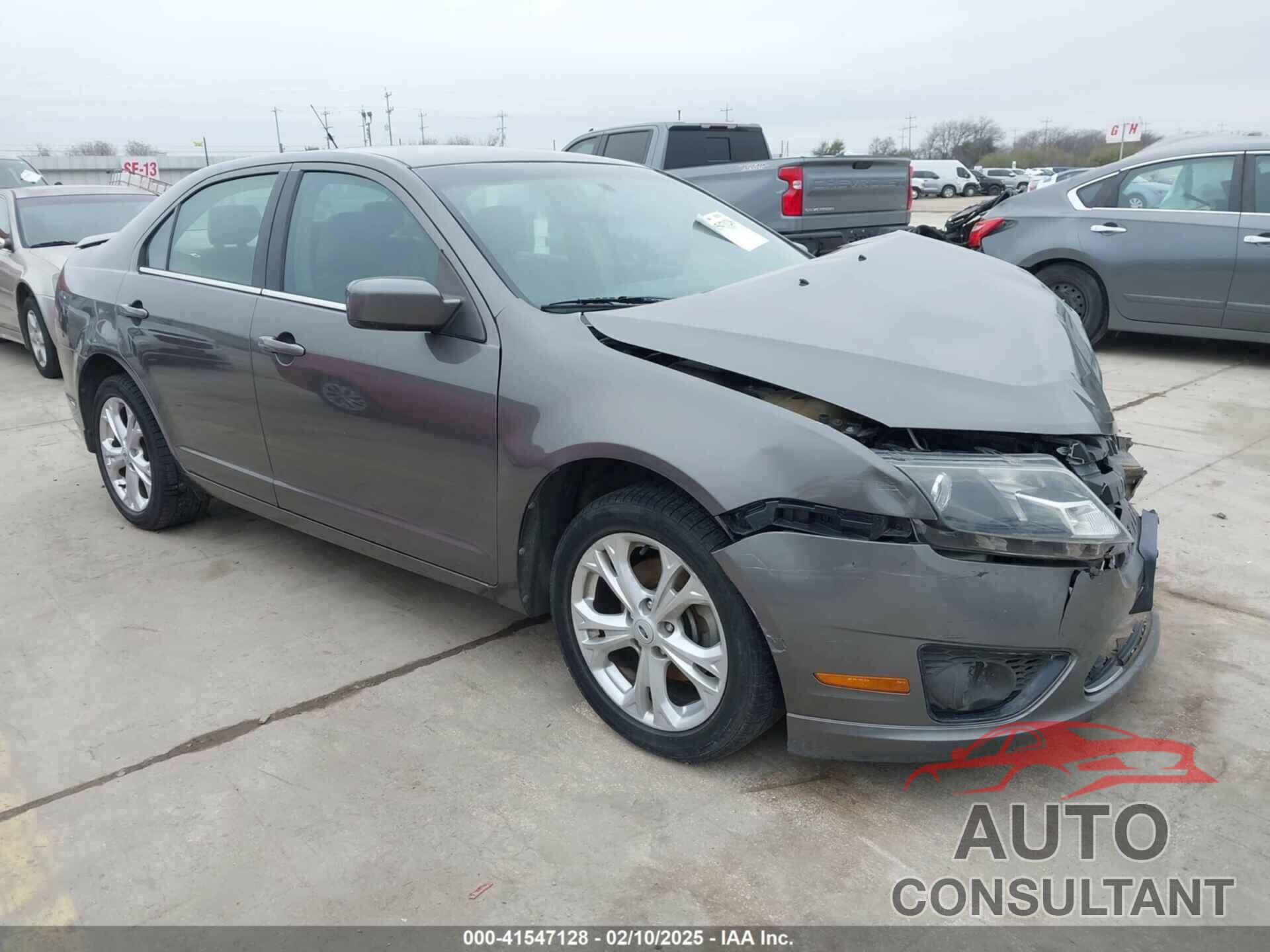 FORD FUSION 2012 - 3FAHP0HG2CR217835