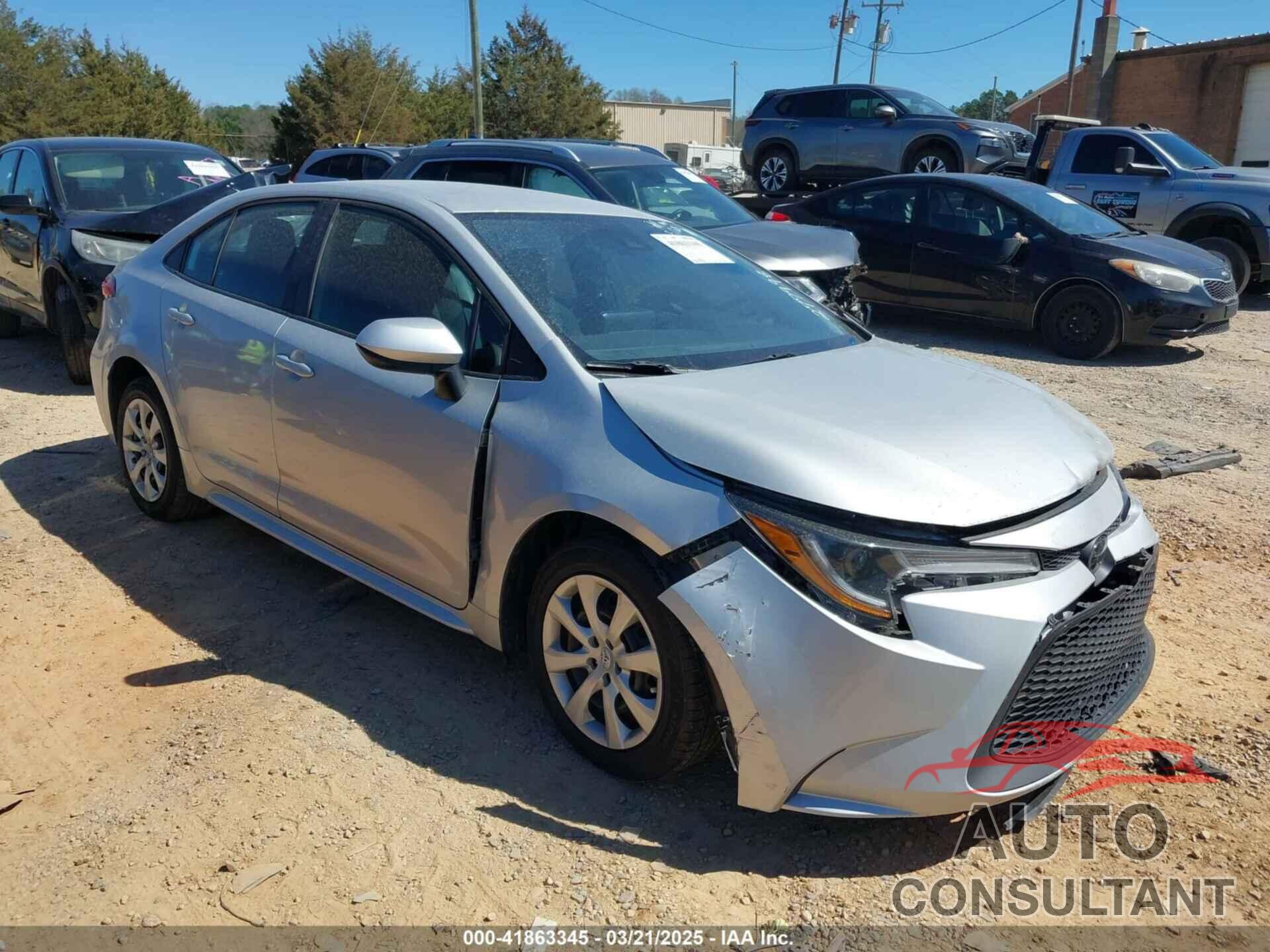 TOYOTA COROLLA 2022 - 5YFEPMAE3NP277998