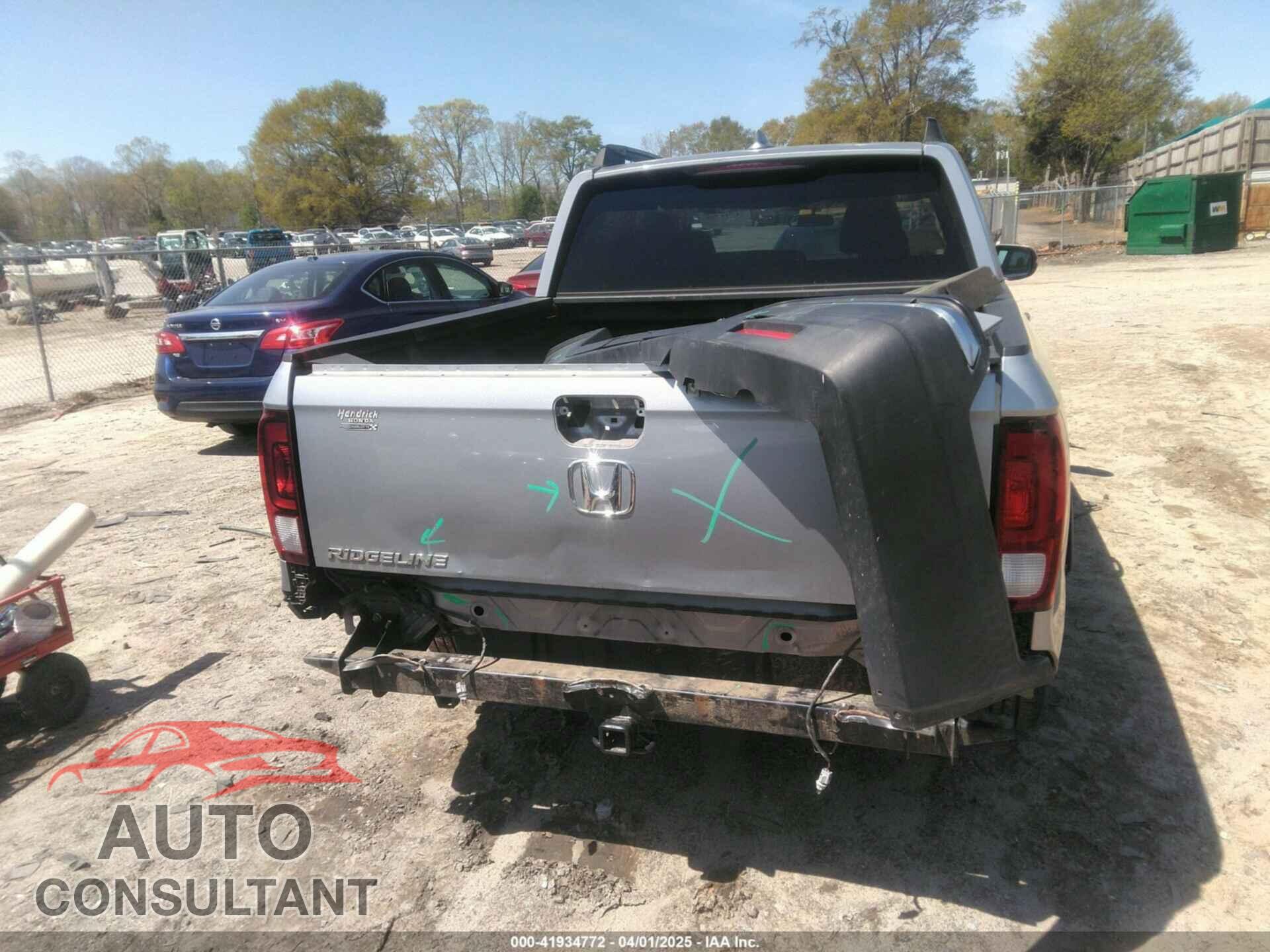 HONDA RIDGELINE 2017 - 5FPYK2F58HB005608