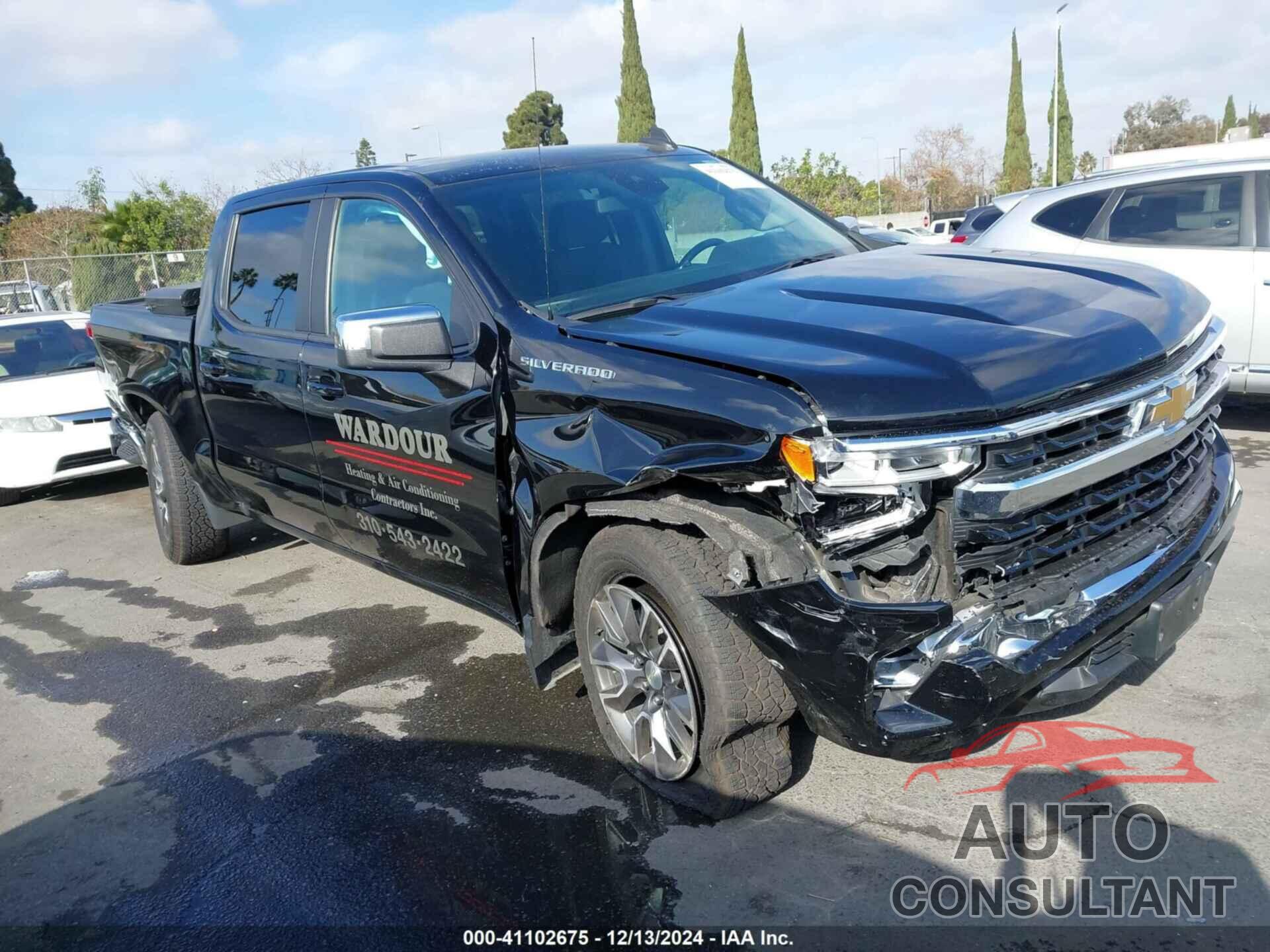 CHEVROLET SILVERADO 1500 2022 - 1GCPACED3NZ528434