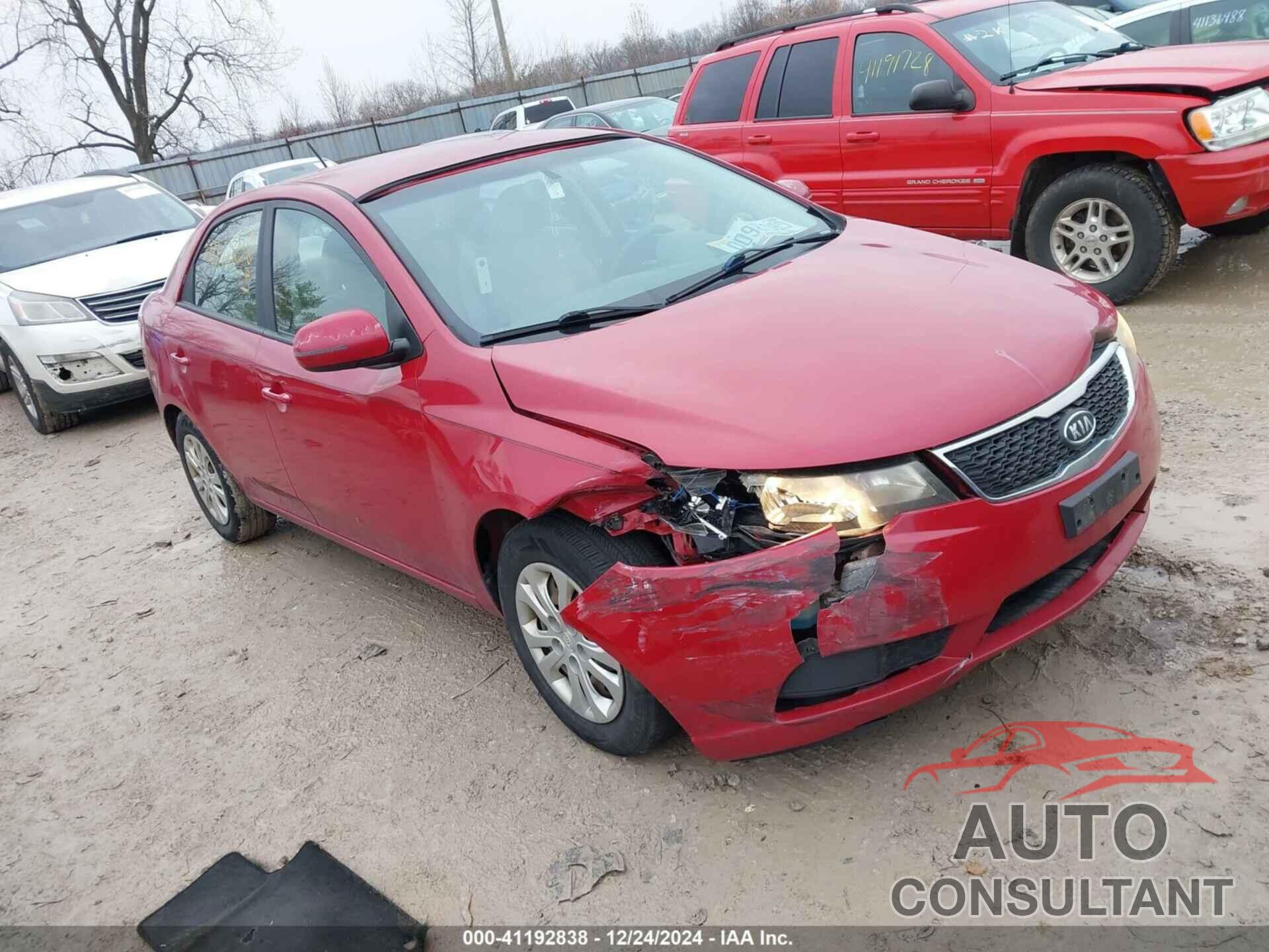 KIA FORTE 2013 - KNAFU4A23D5716516