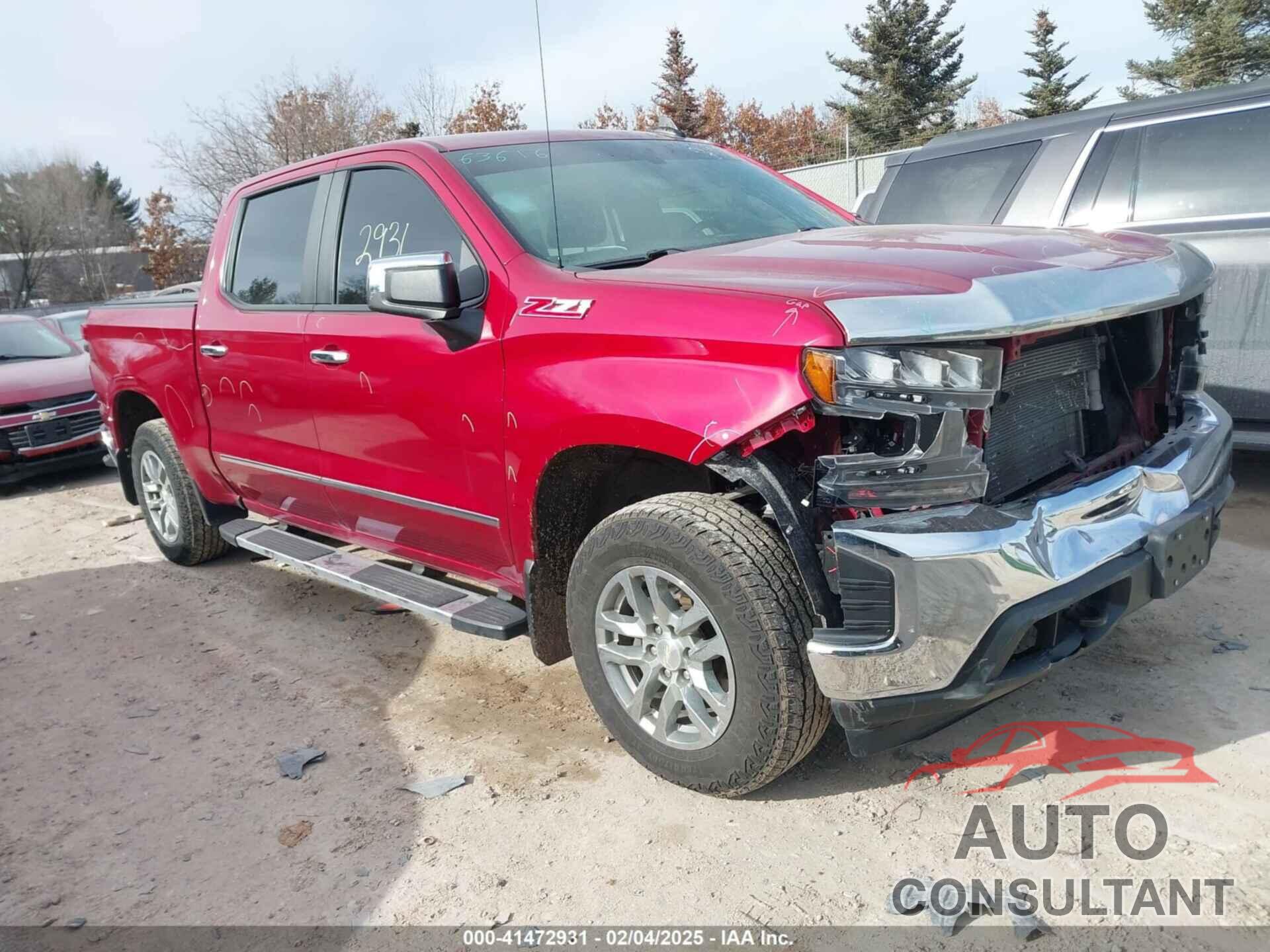 CHEVROLET SILVERADO 1500 2020 - 1GCUYDED4LZ311573
