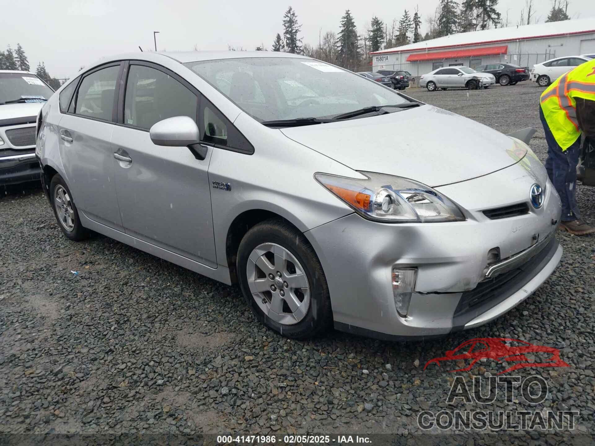 TOYOTA PRIUS PLUG-IN 2013 - JTDKN3DP0D3046032