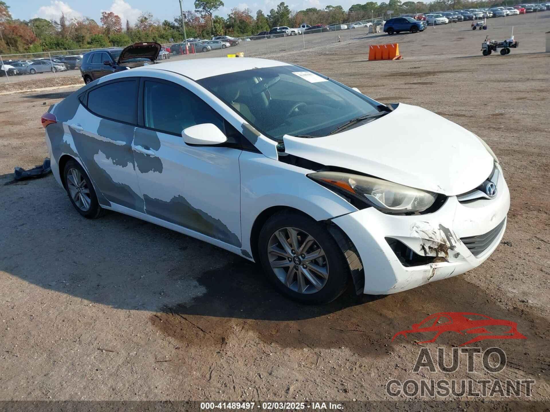 HYUNDAI ELANTRA 2015 - 5NPDH4AE5FH576013