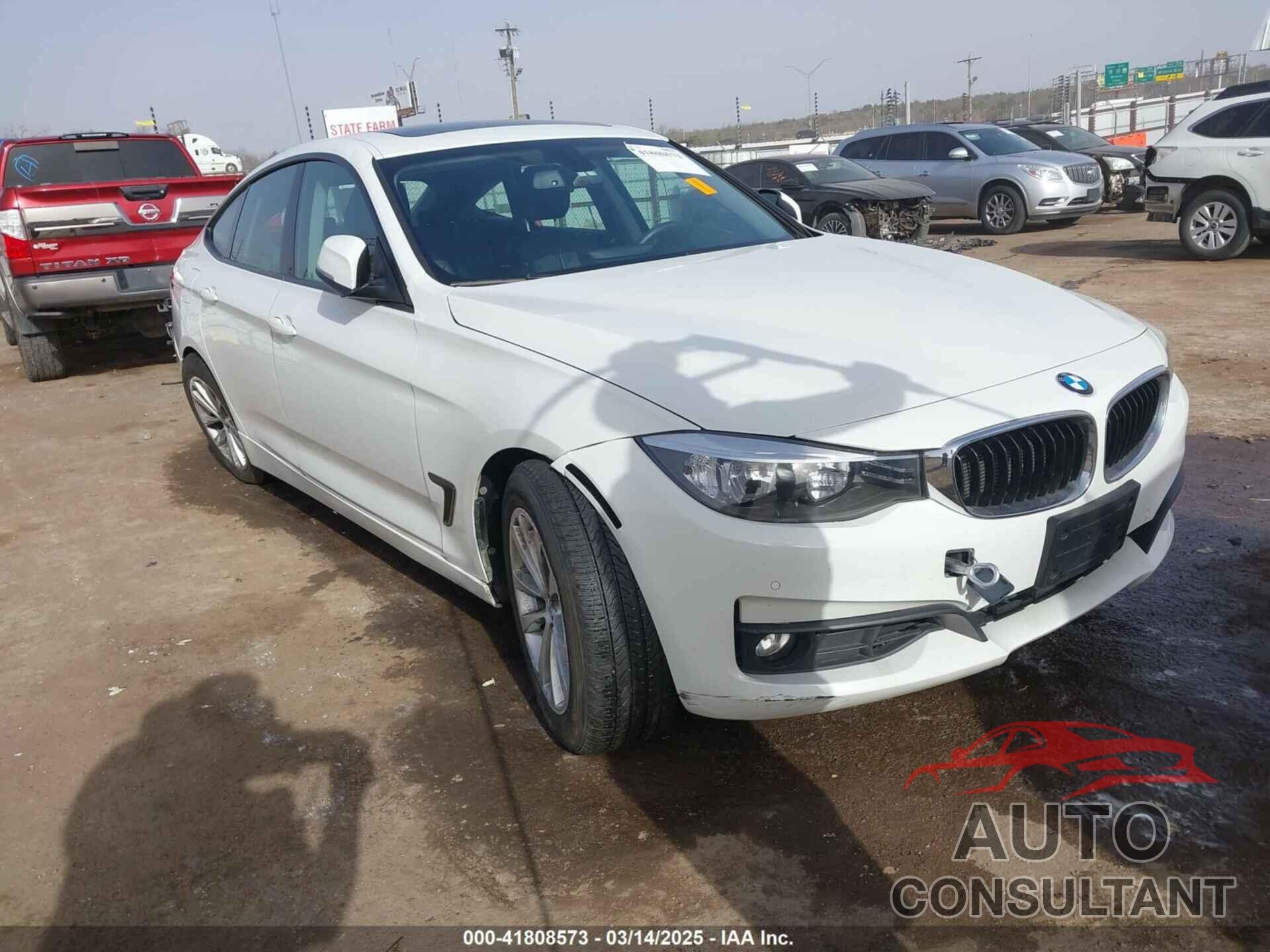 BMW 328I GRAN TURISMO 2015 - WBA8Z5C51FGS37140