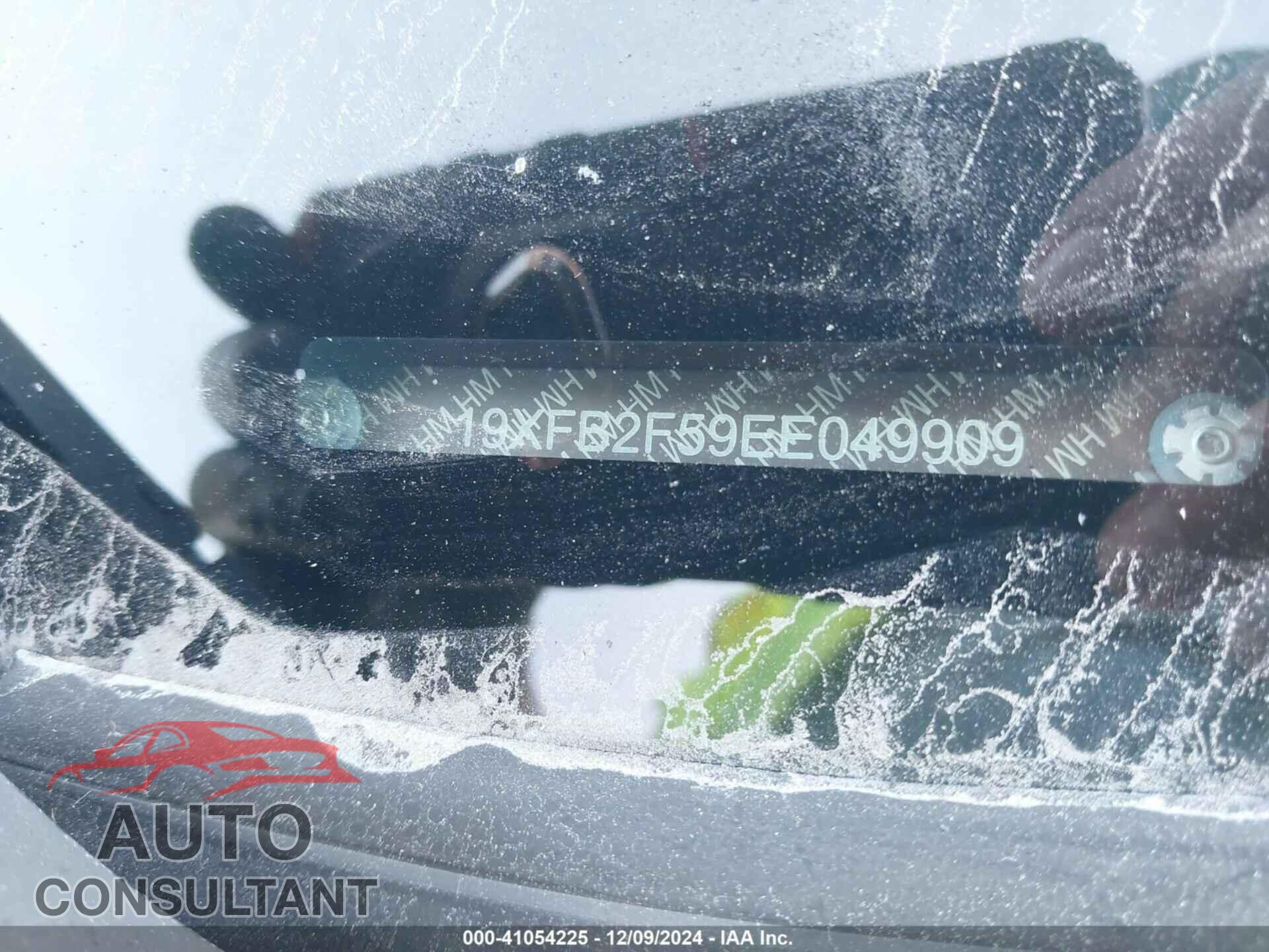 HONDA CIVIC 2014 - 19XFB2F59EE049909