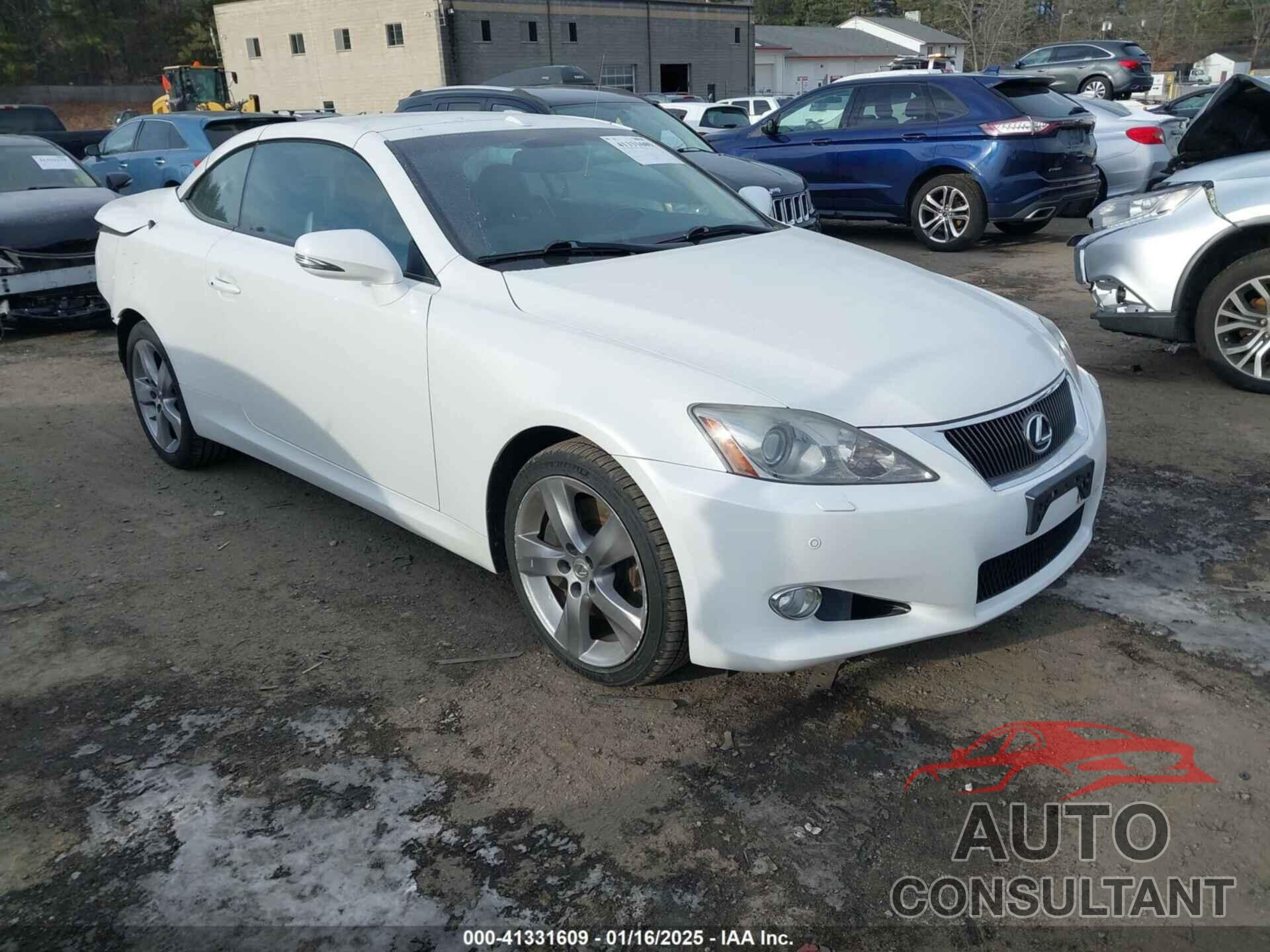 LEXUS IS 350C 2010 - JTHFE2C21A2500693