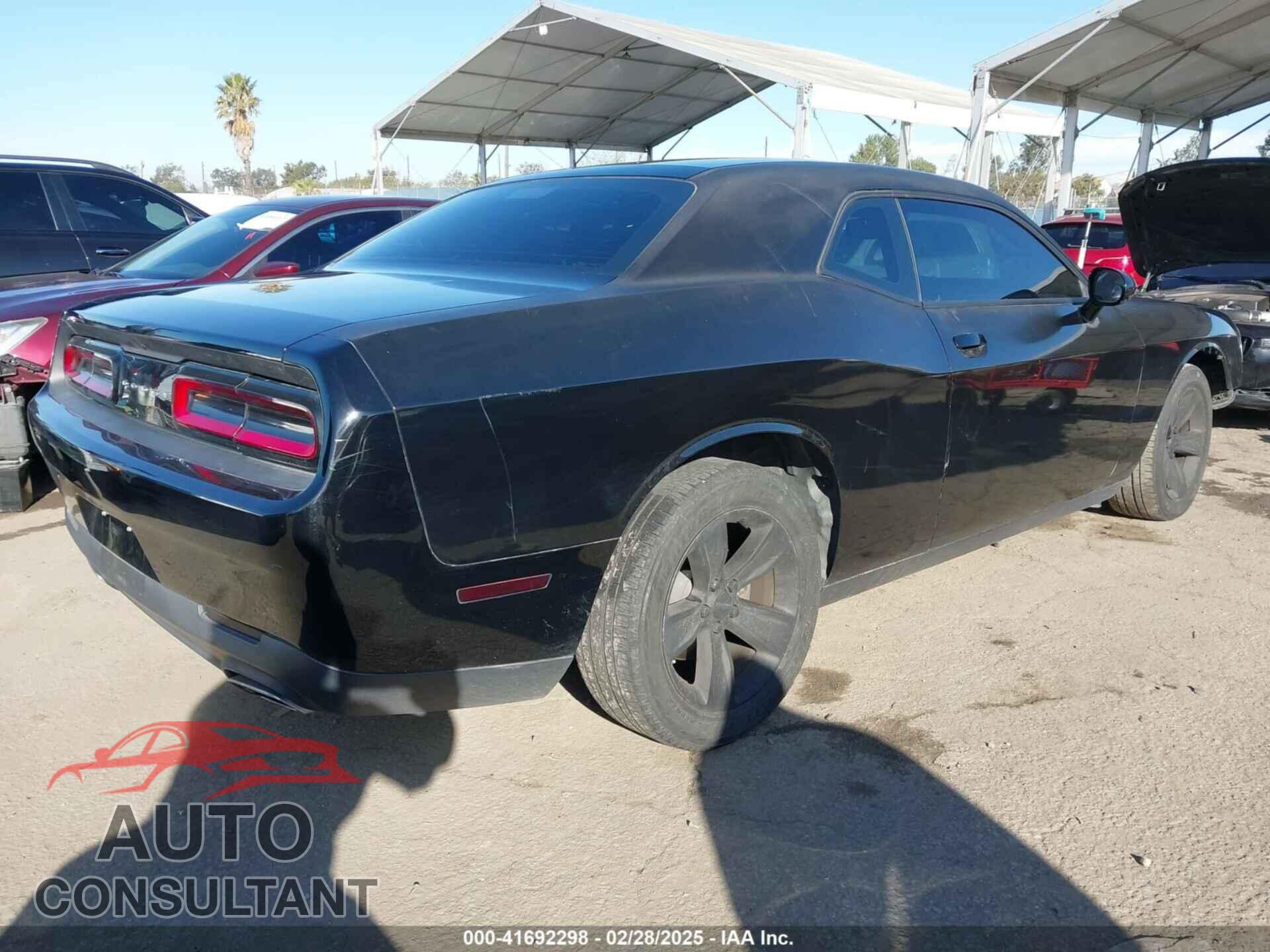 DODGE CHALLENGER 2016 - 2C3CDZAG9GH296972