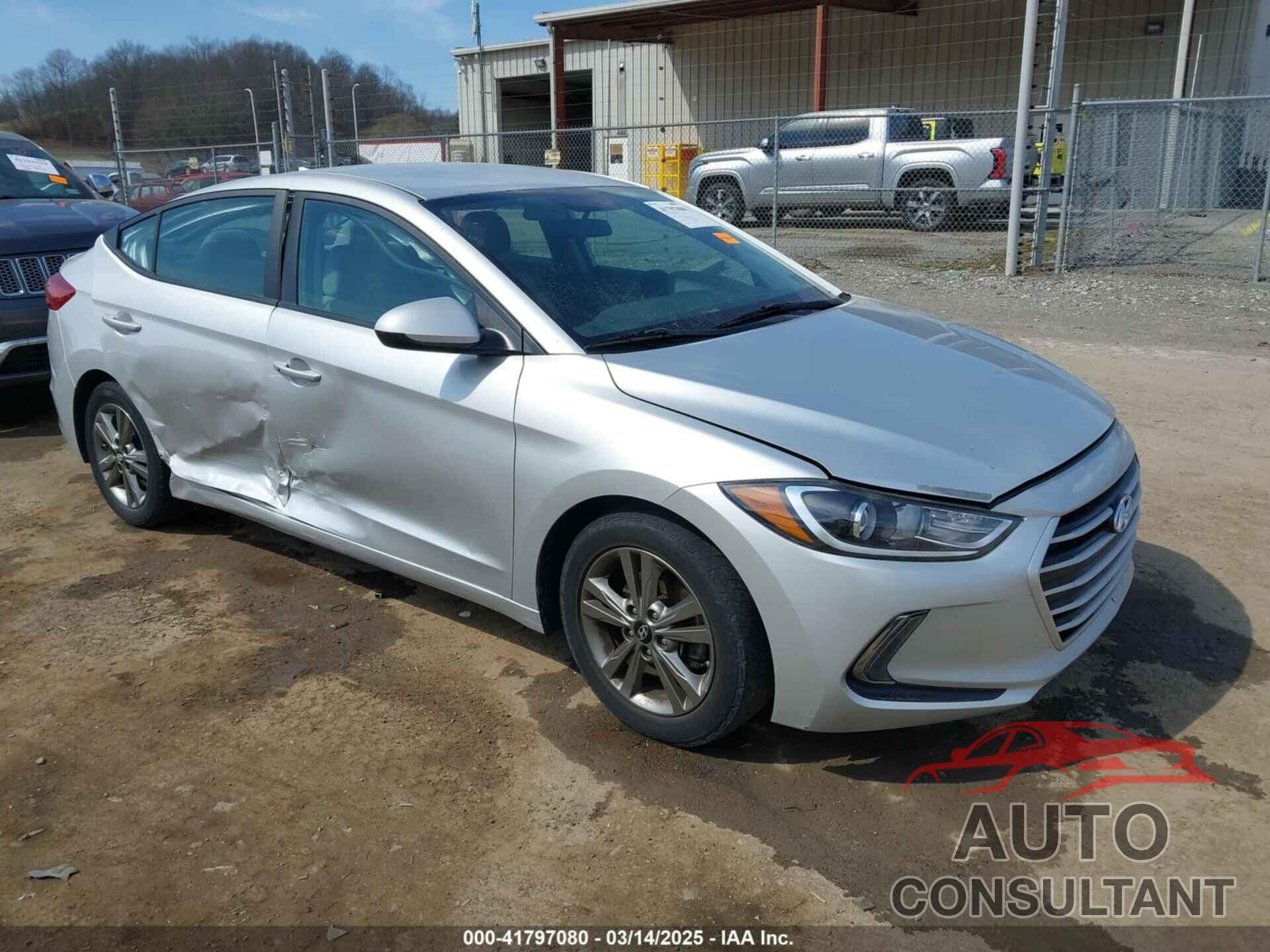 HYUNDAI ELANTRA 2017 - 5NPD84LF6HH053432