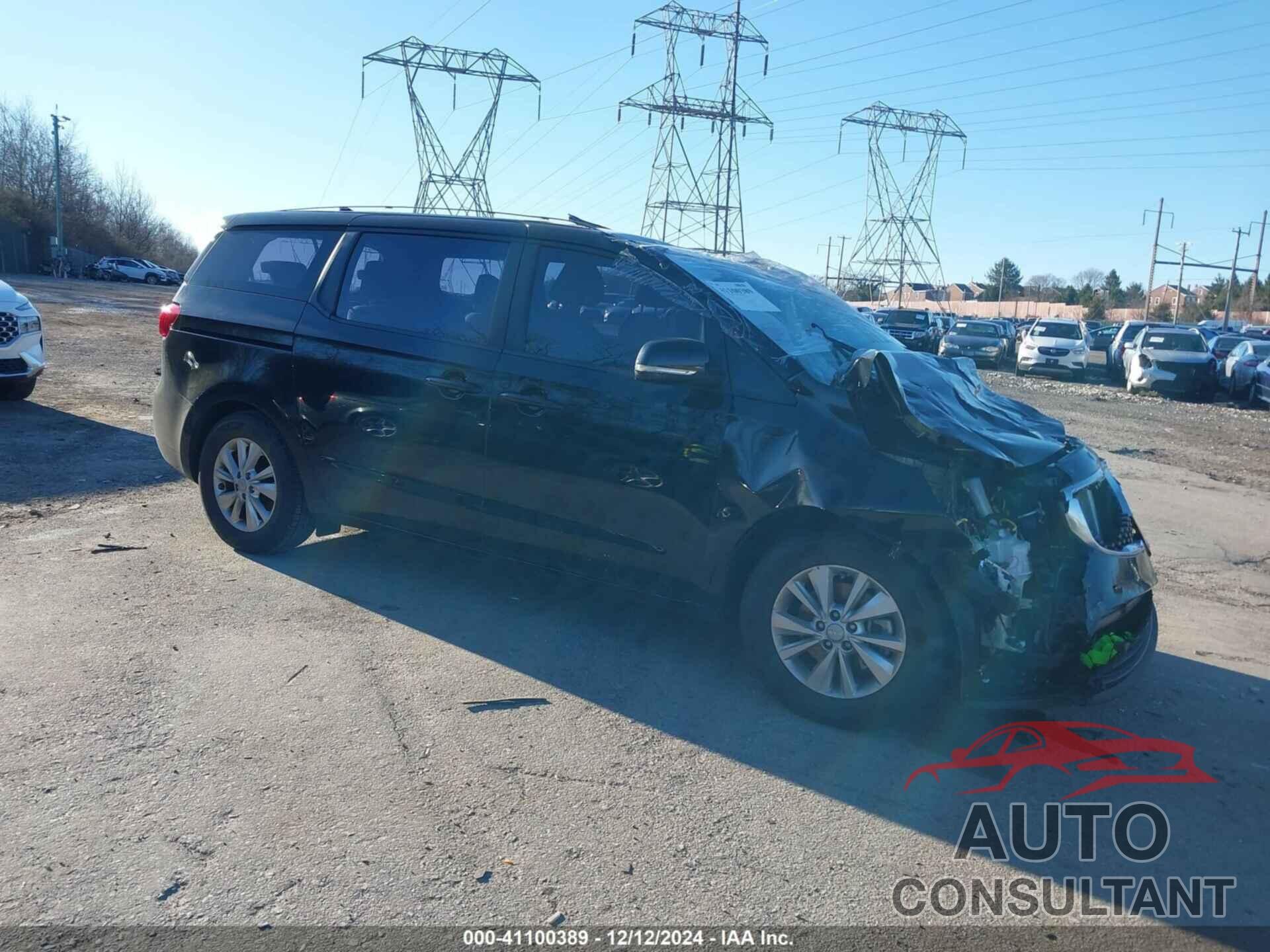 KIA SEDONA 2016 - KNDMA5C12G6149968