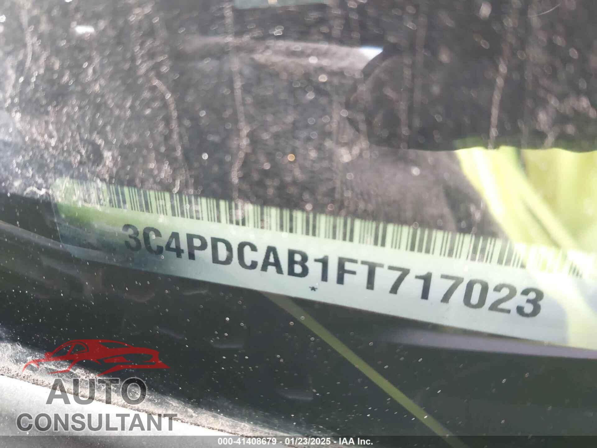 DODGE JOURNEY 2015 - 3C4PDCAB1FT717023