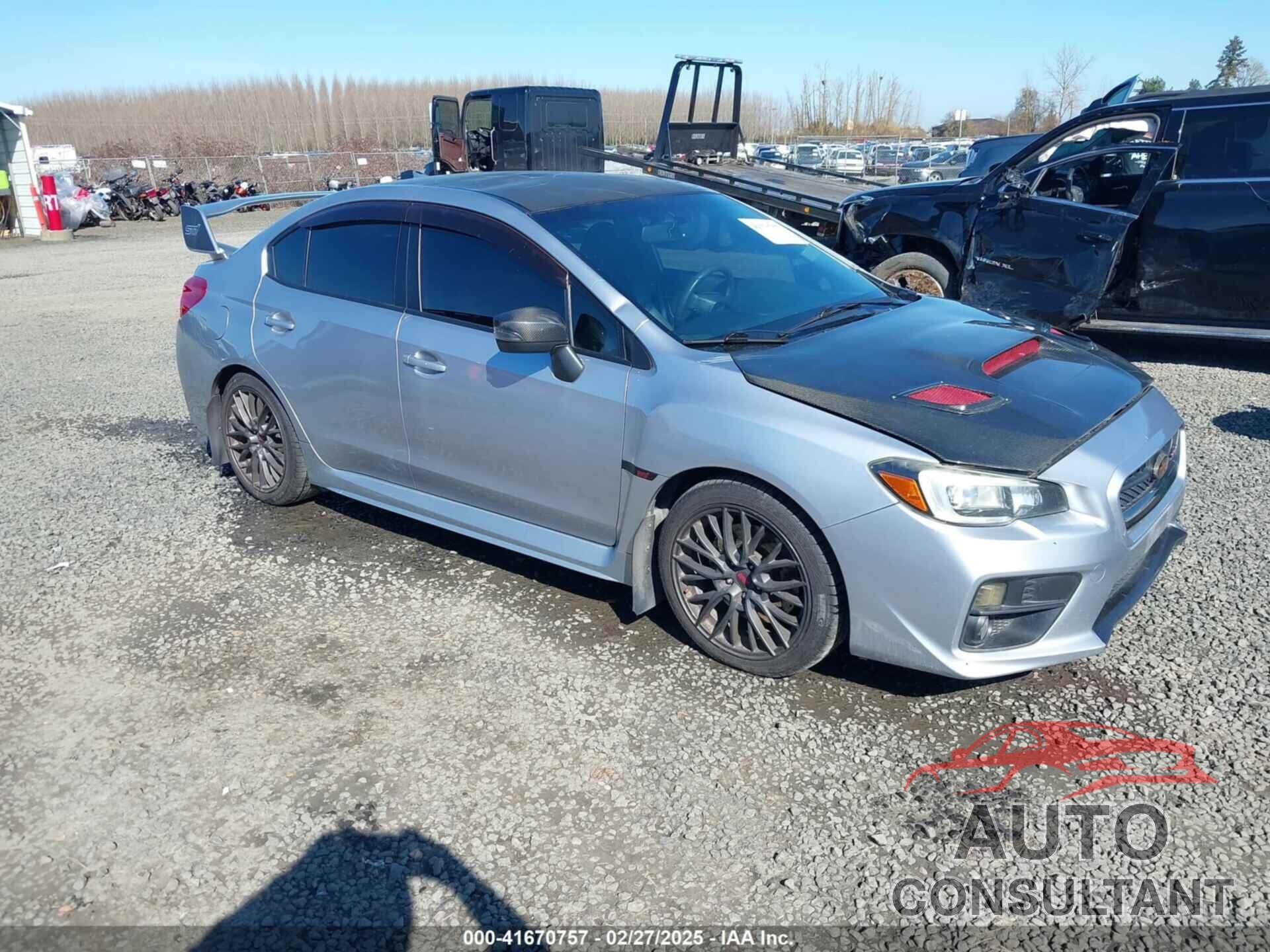SUBARU WRX STI 2015 - JF1VA2P63F9833388