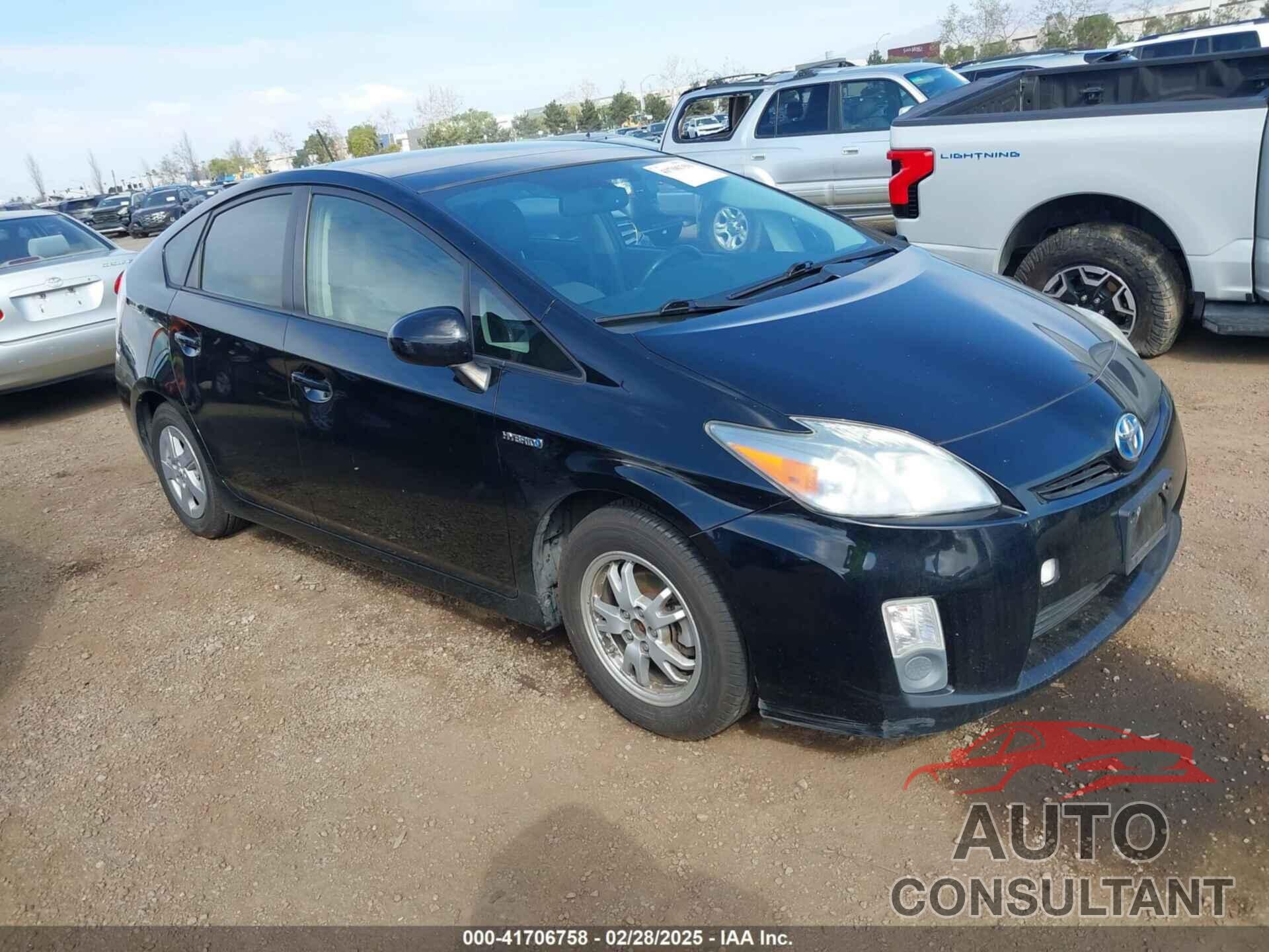 TOYOTA PRIUS 2010 - JTDKN3DU7A0050744