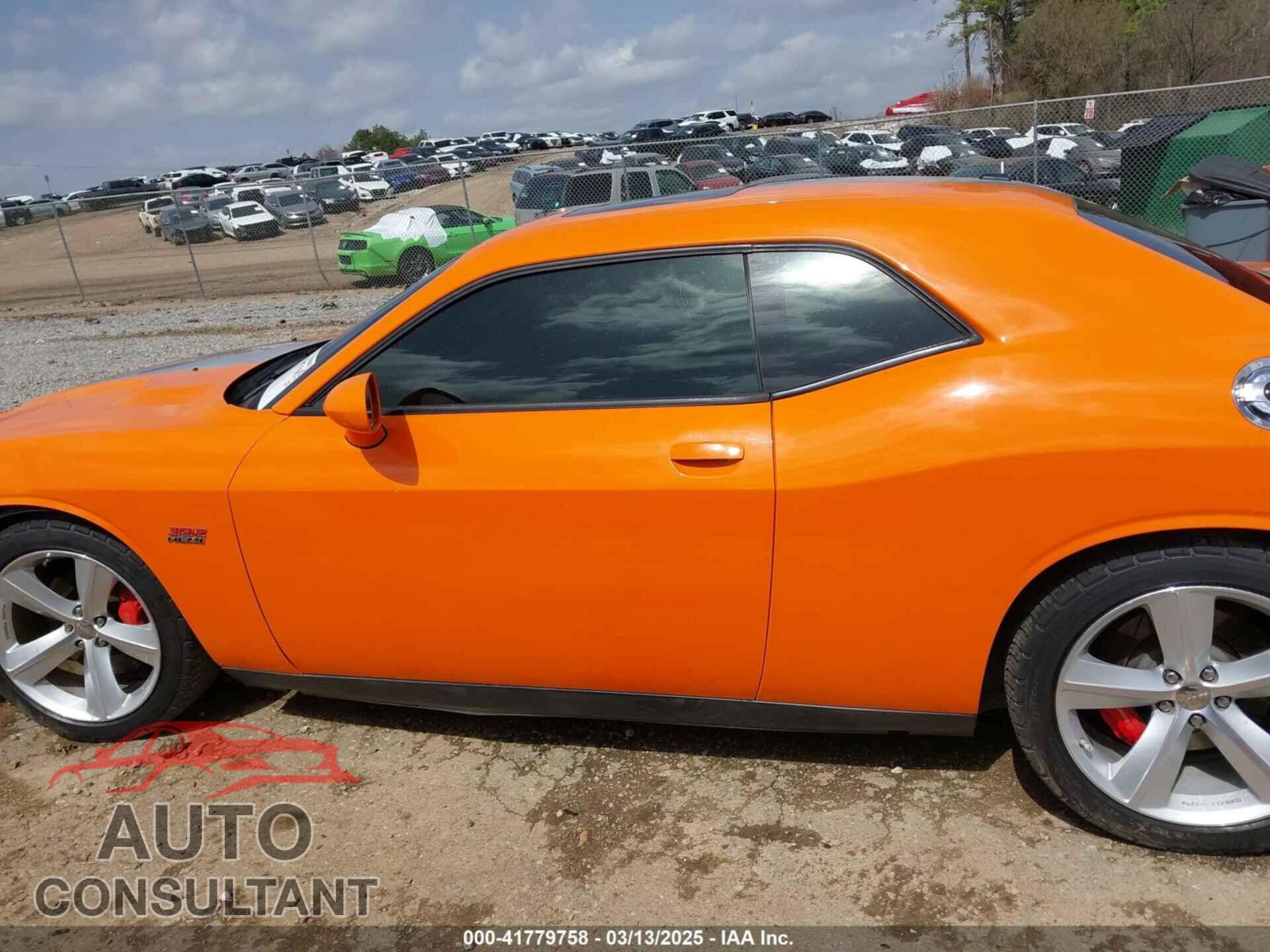 DODGE CHALLENGER 2012 - 2C3CDYCJ2CH118818