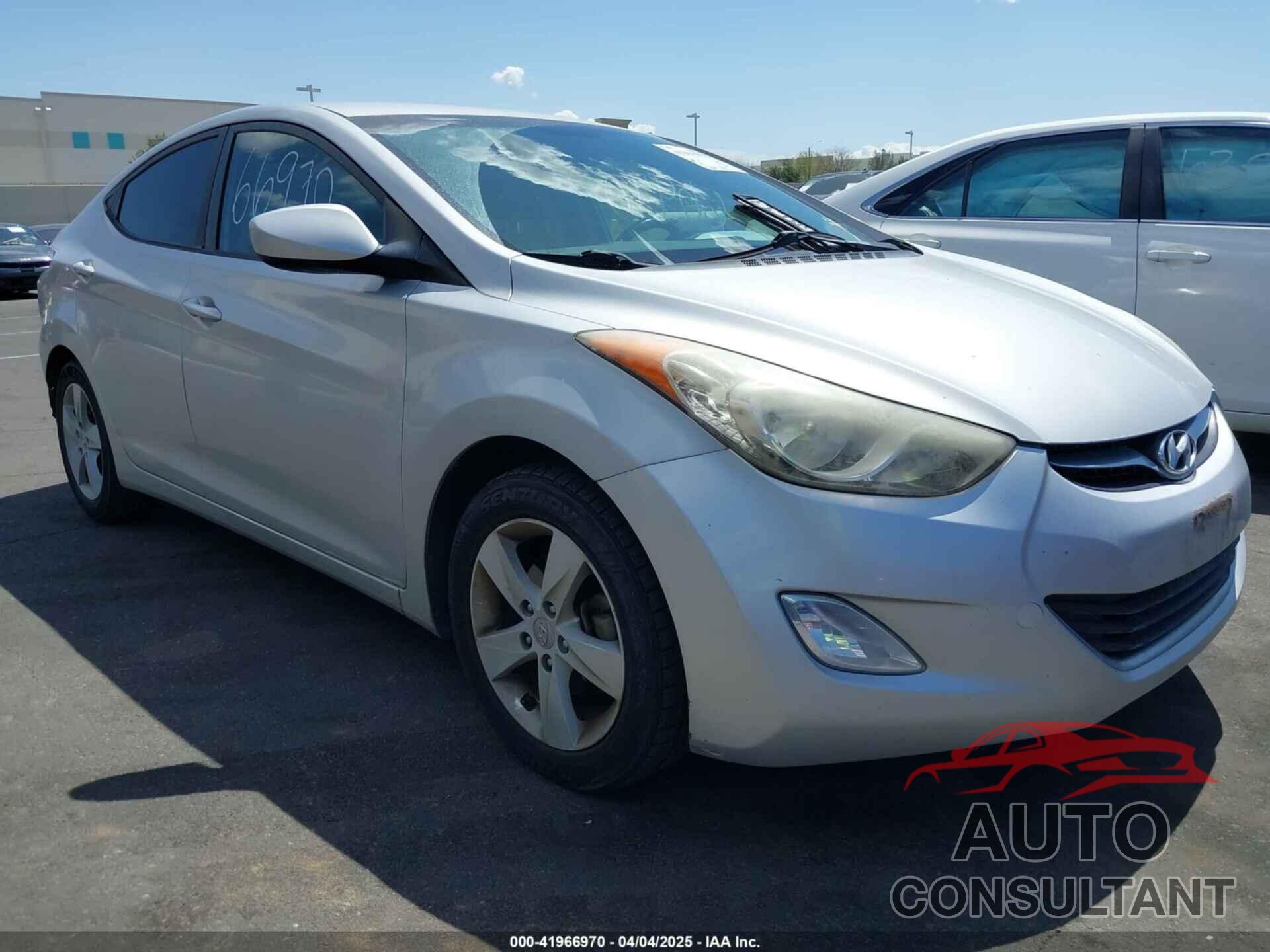 HYUNDAI ELANTRA 2013 - KMHDH4AE8DU019353