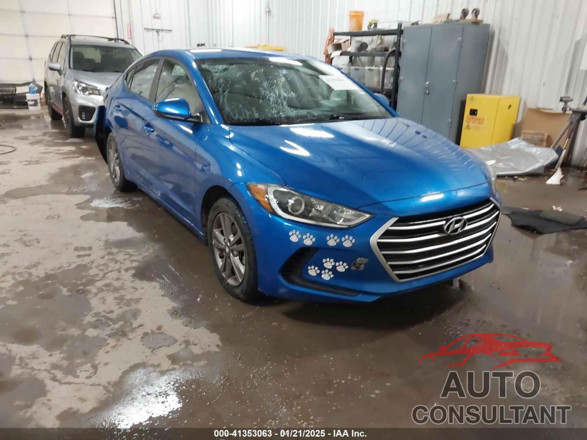 HYUNDAI ELANTRA 2017 - 5NPD84LF8HH121097