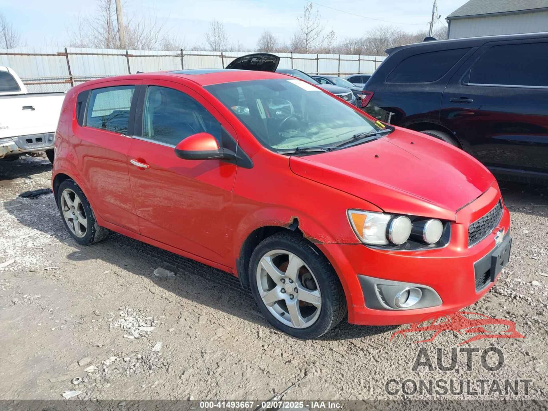 CHEVROLET SONIC 2013 - 1G1JE6SH3D4202611