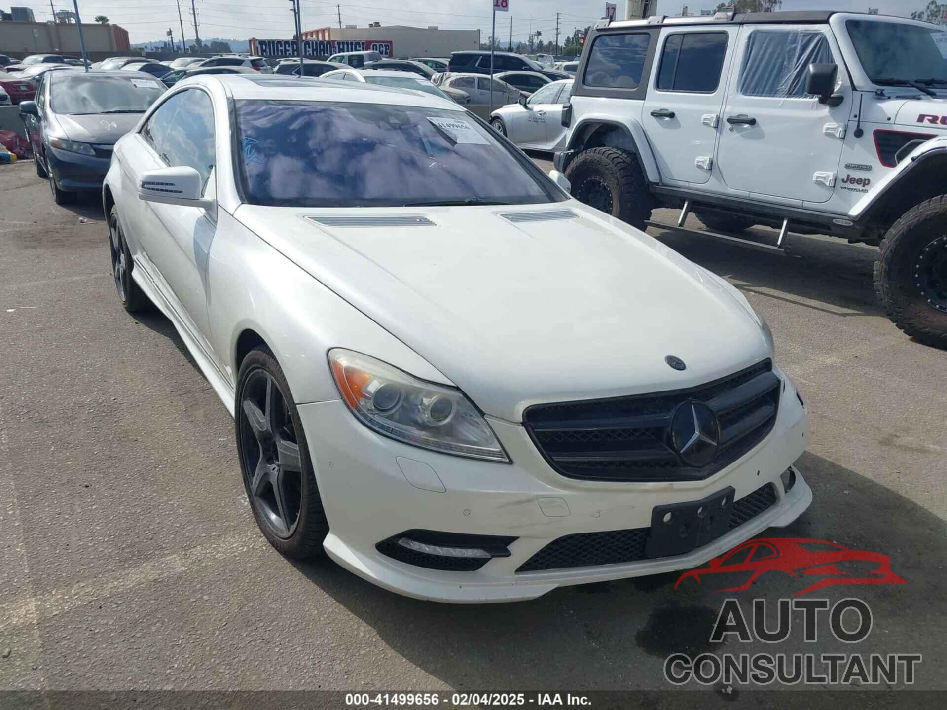 MERCEDES-BENZ CL 550 2012 - WDDEJ9EBXCA028927