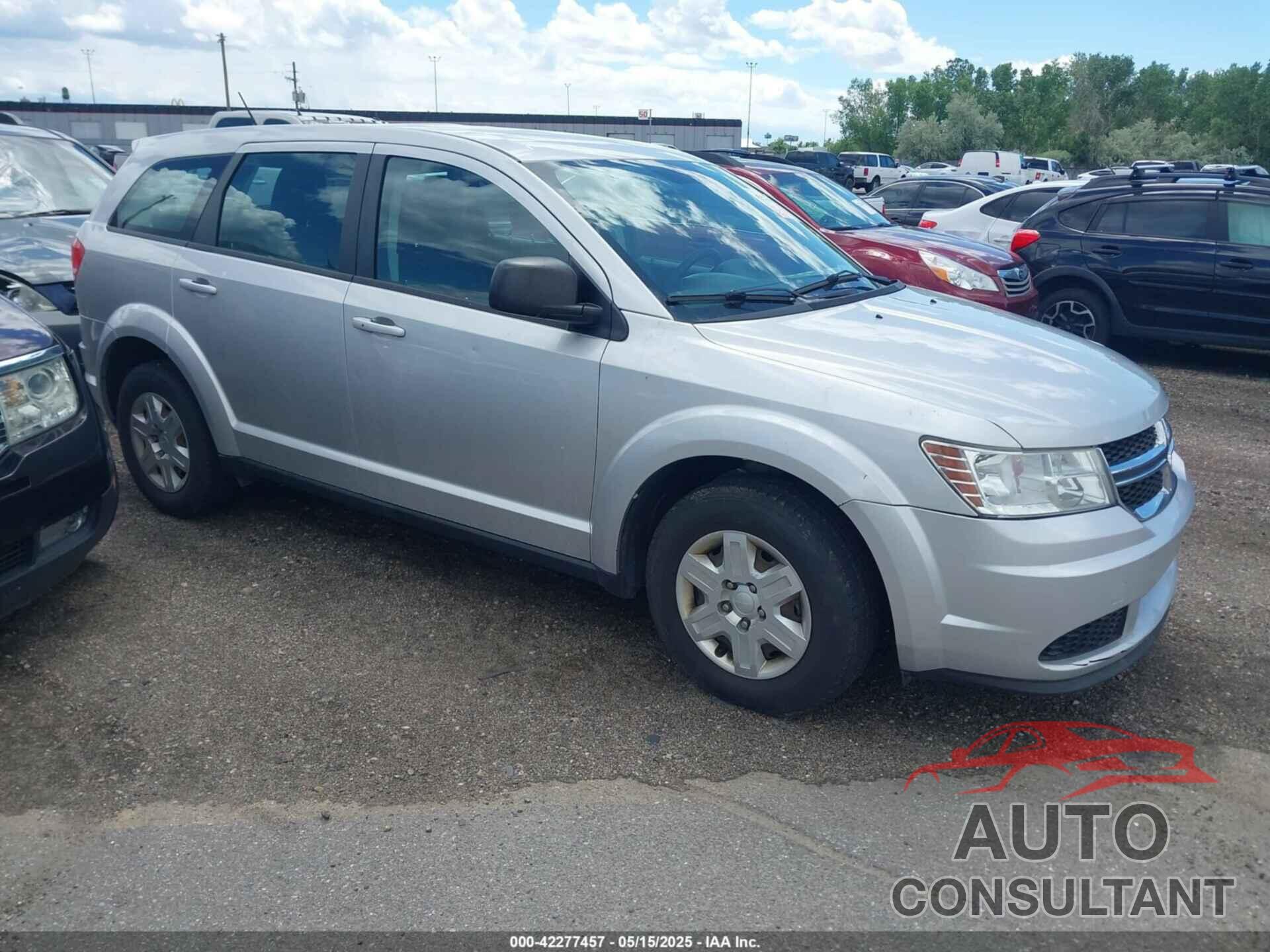 DODGE JOURNEY 2012 - 3C4PDCAB0CT389993