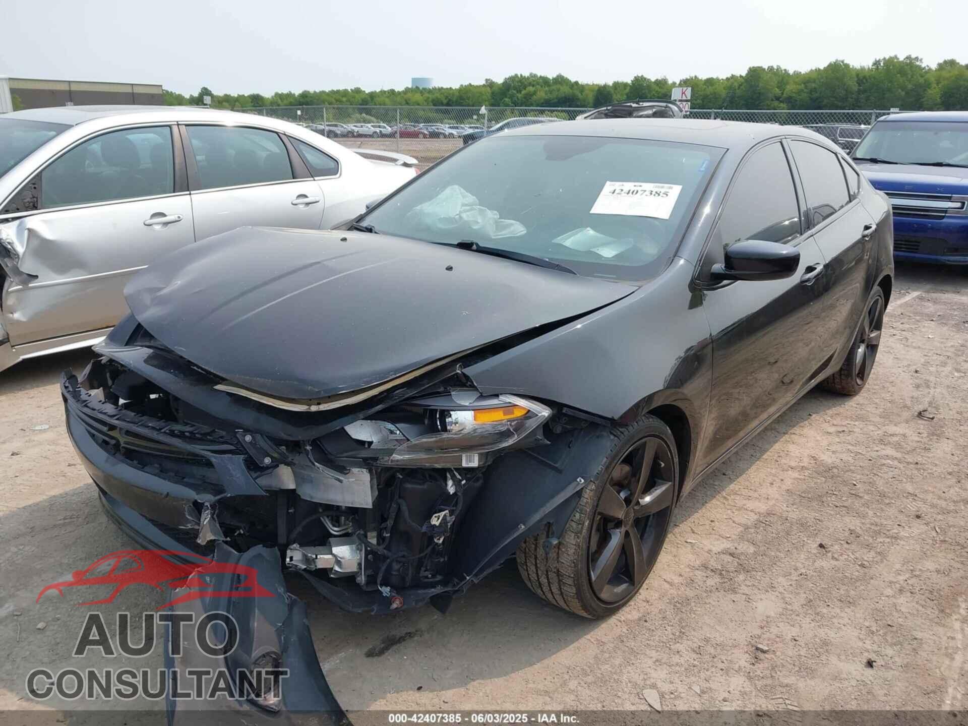 DODGE DART 2015 - 1C3CDFBB0FD391188