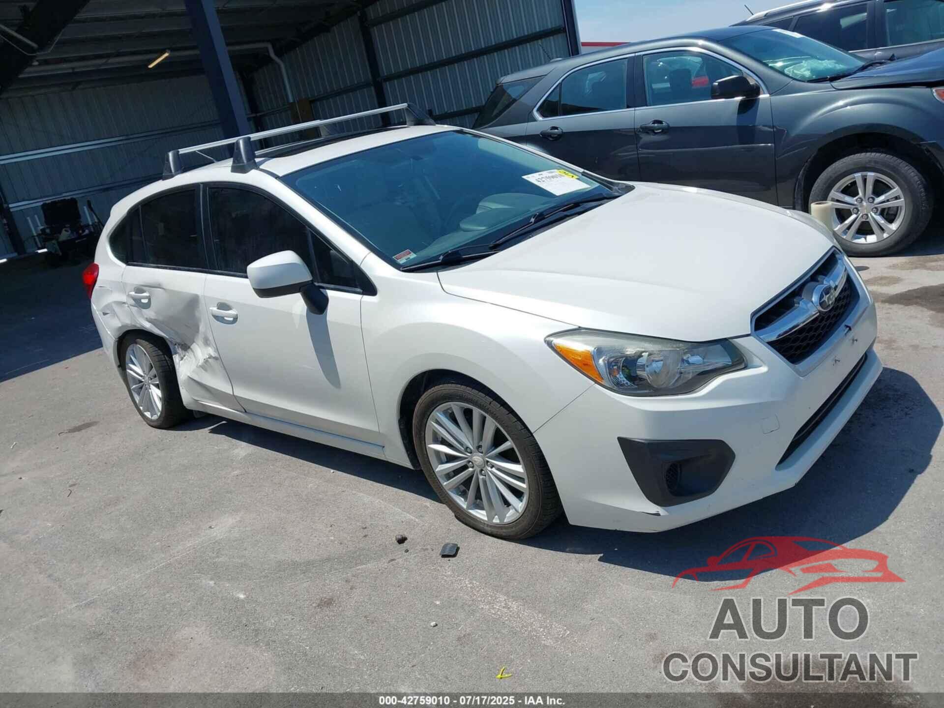 SUBARU IMPREZA 2014 - JF1GPAD64E8230590