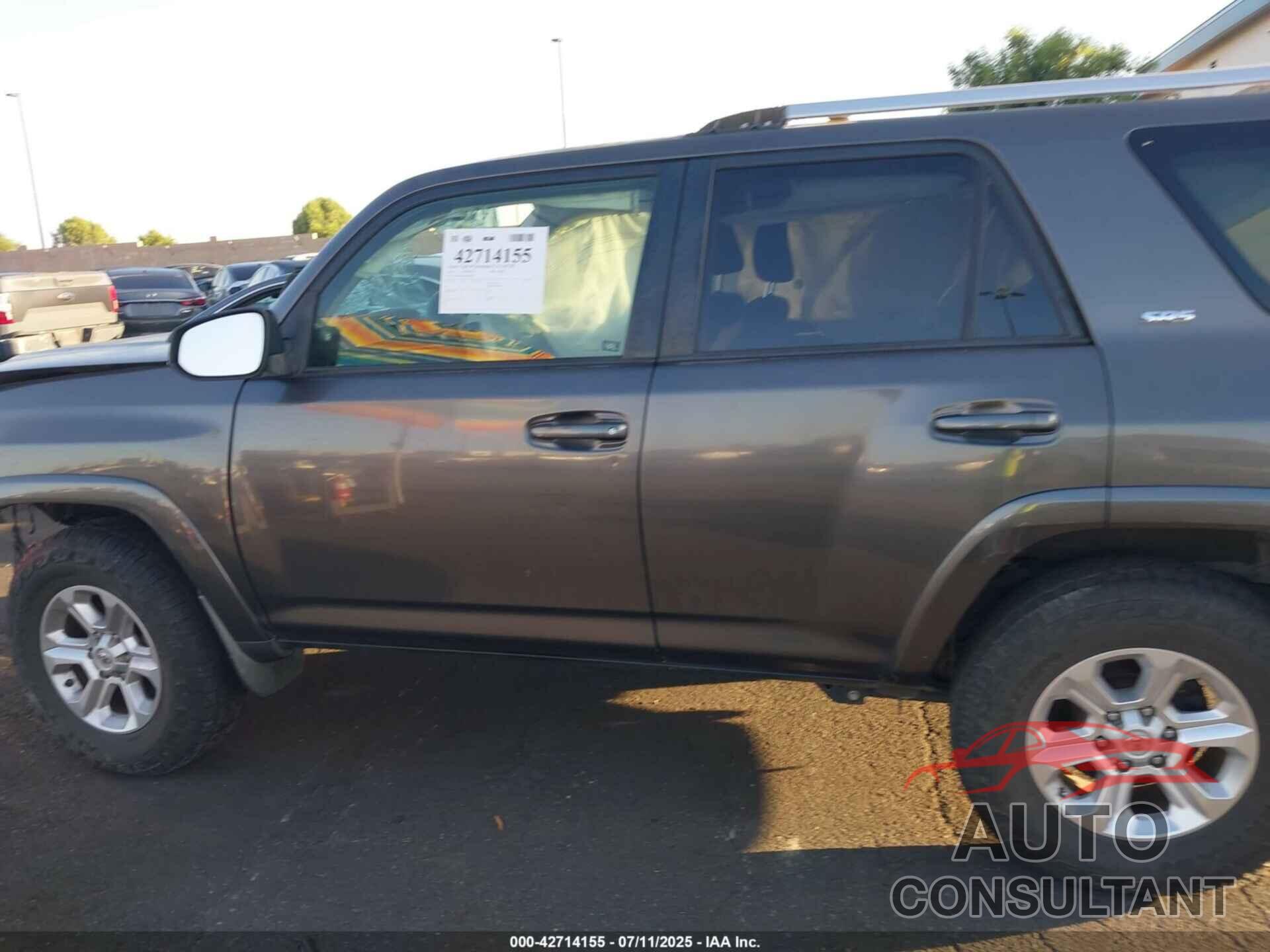 TOYOTA 4RUNNER 2016 - JTEBU5JR1G5389604