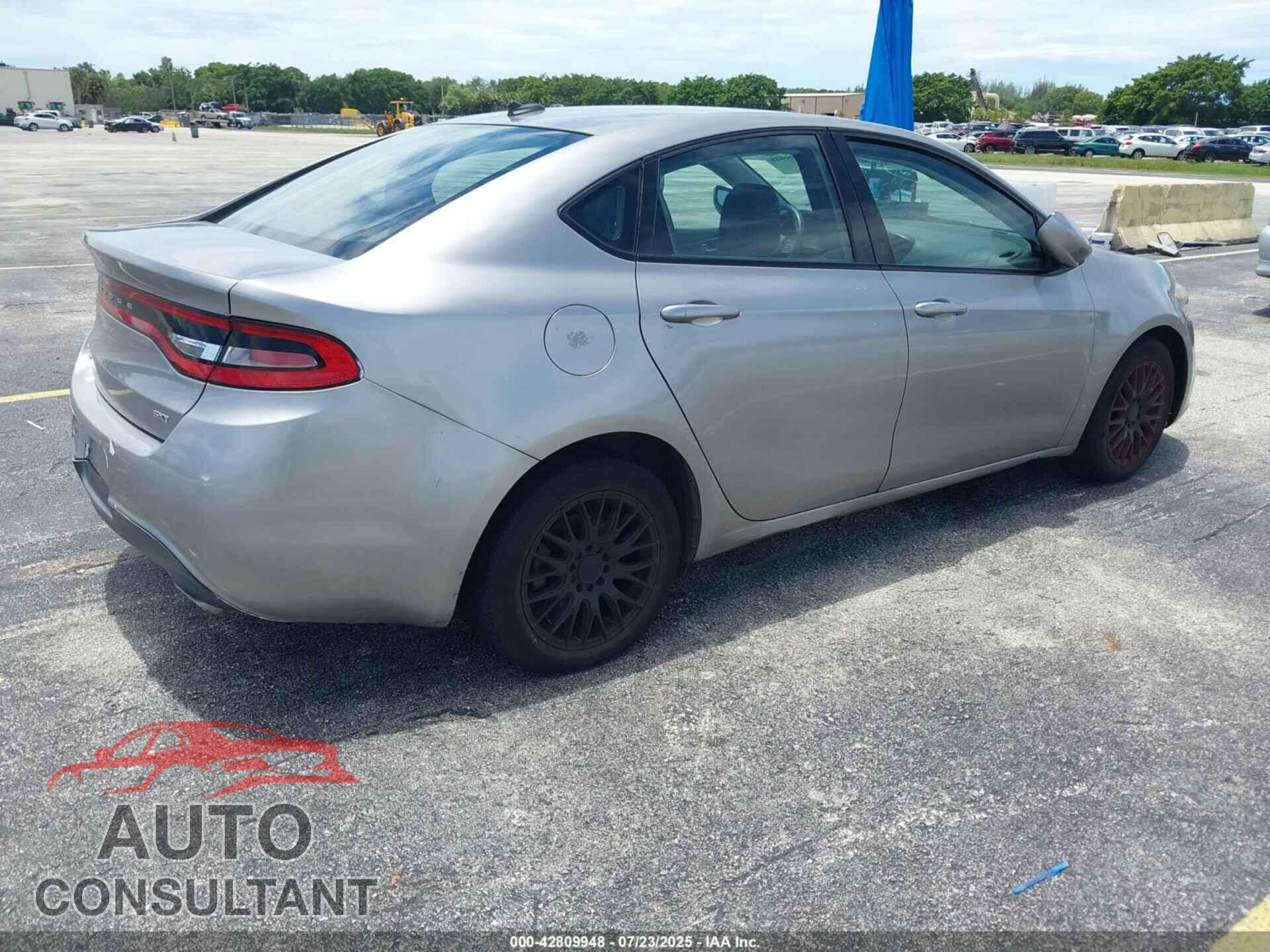 DODGE DART 2015 - 1C3CDFAA5FD299972