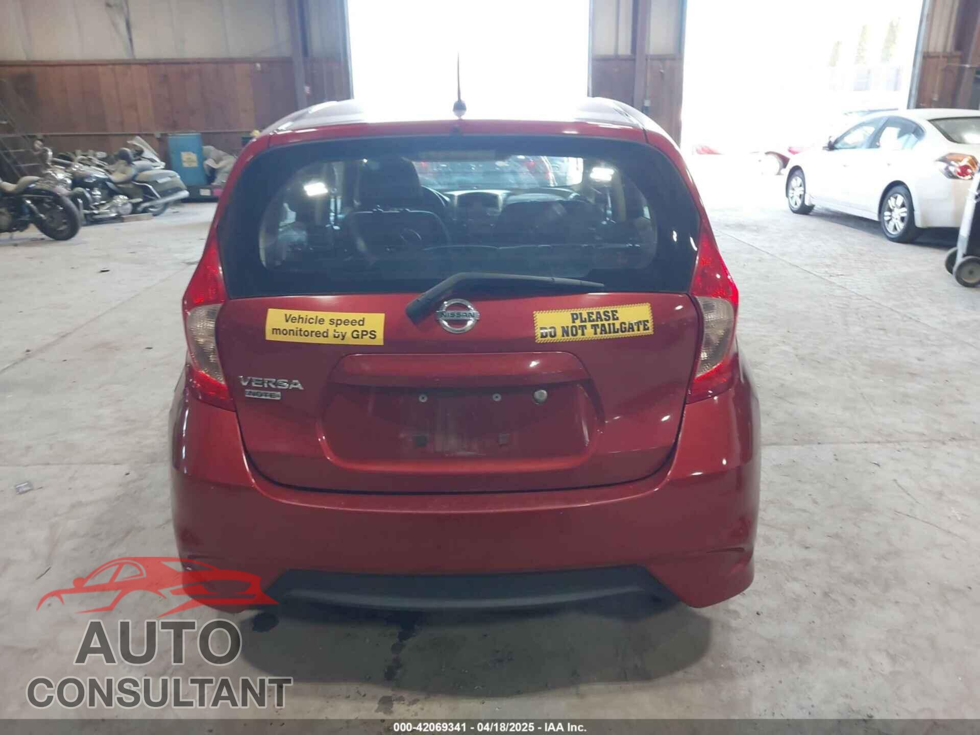 NISSAN VERSA NOTE 2017 - 3N1CE2CP3HL370492
