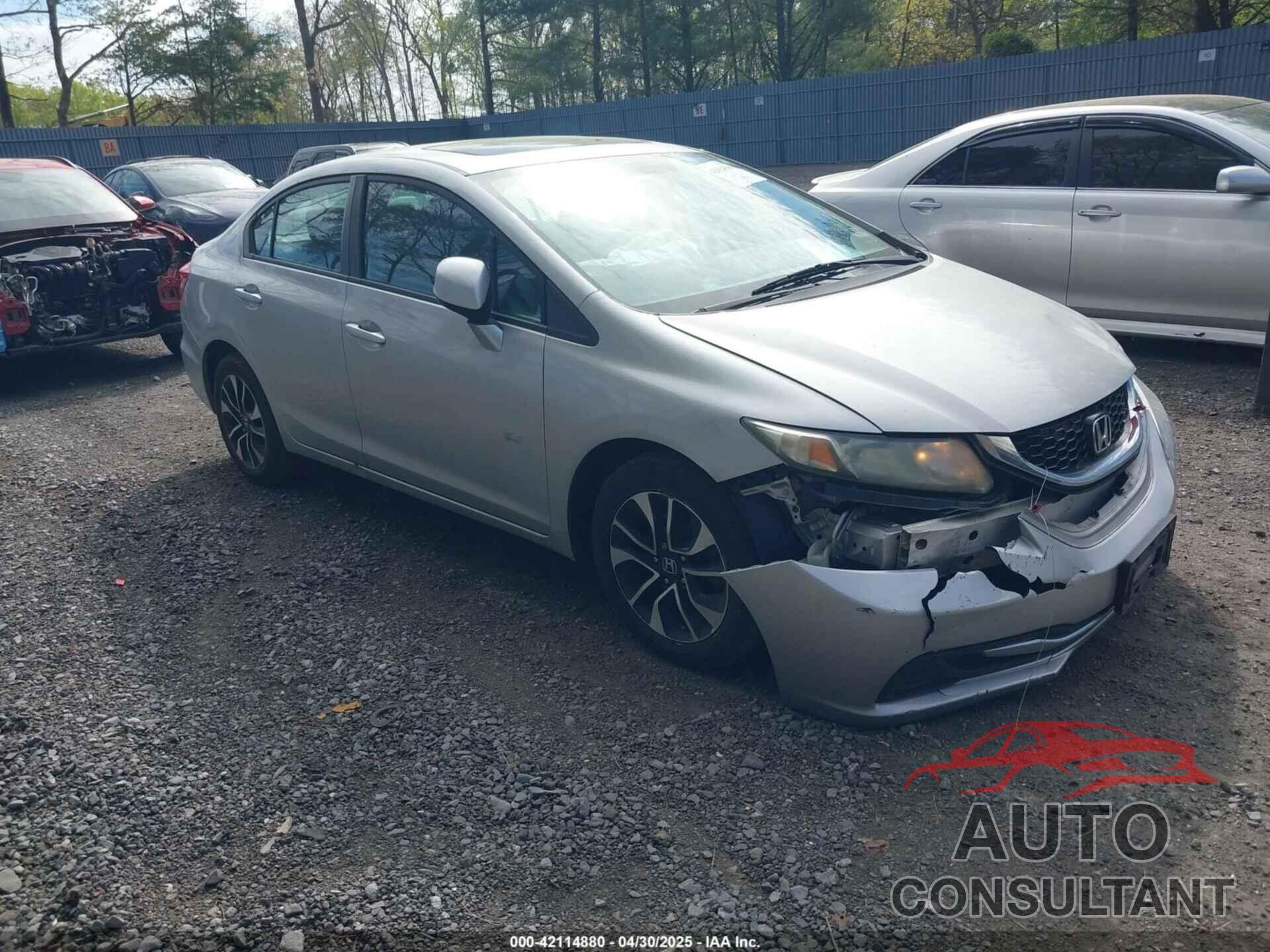HONDA CIVIC 2013 - 19XFB2F80DE201813