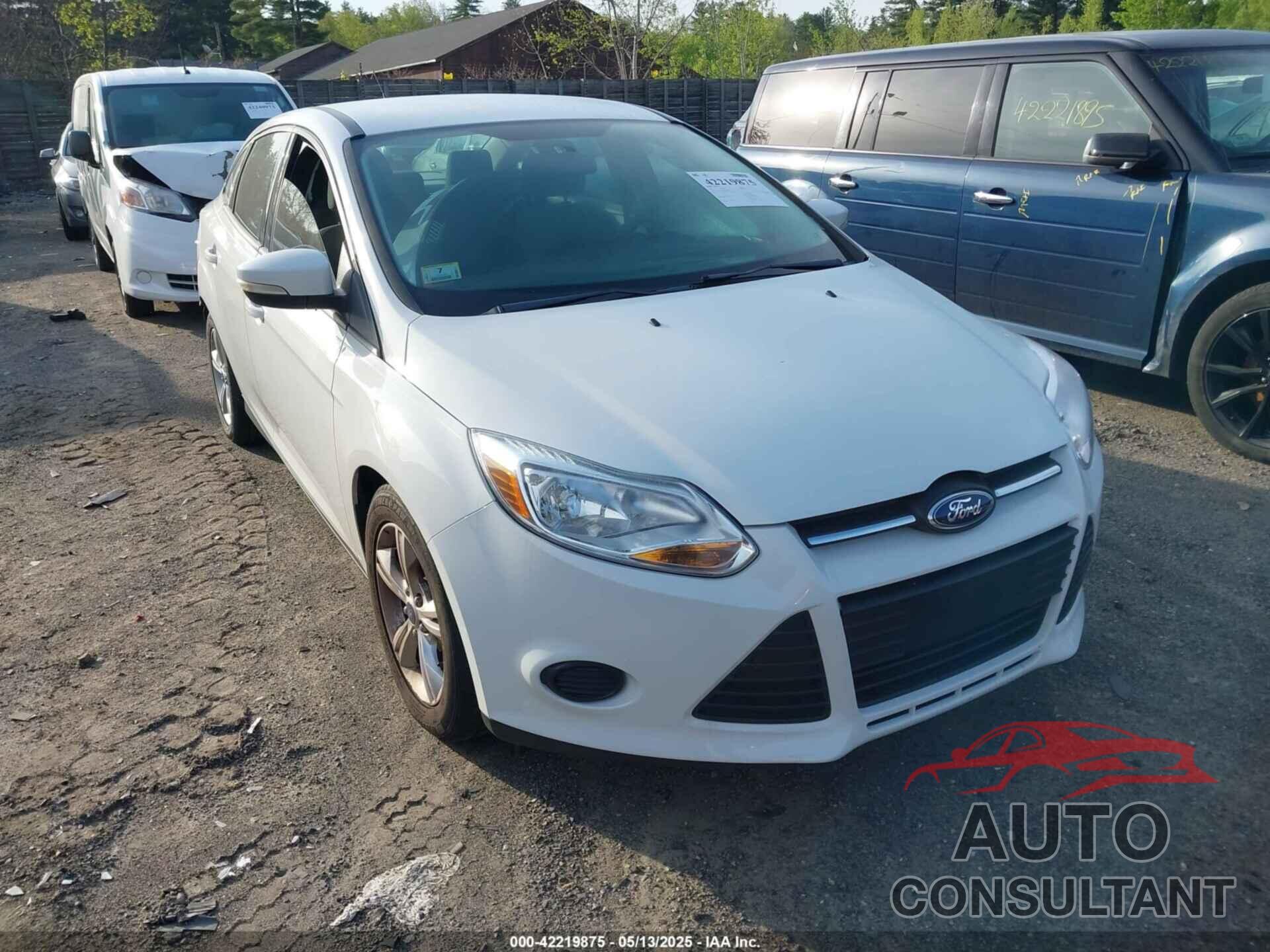 FORD FOCUS 2013 - 1FADP3F29DL239824