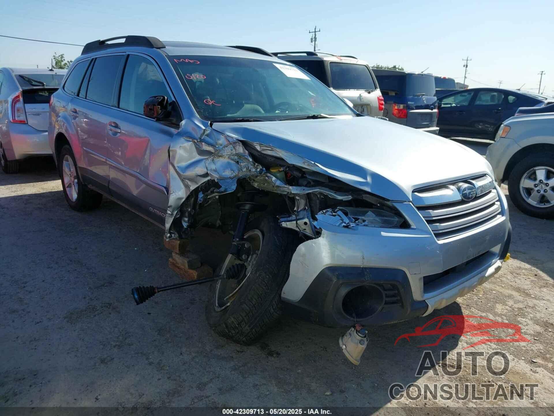 SUBARU OUTBACK 2014 - 4S4BRBLC6E3201547
