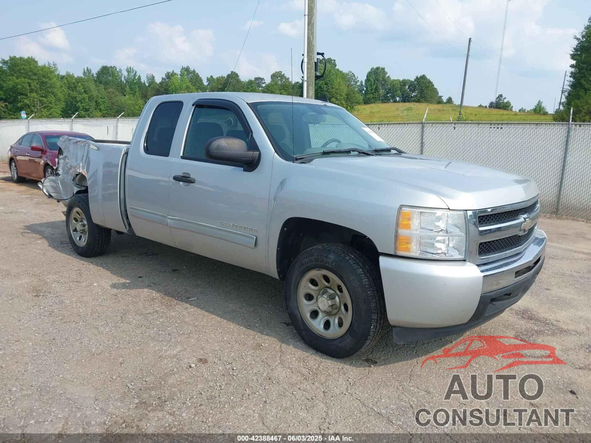 CHEVROLET SILVERADO 1500 2010 - 1GCSCREAXAZ283557