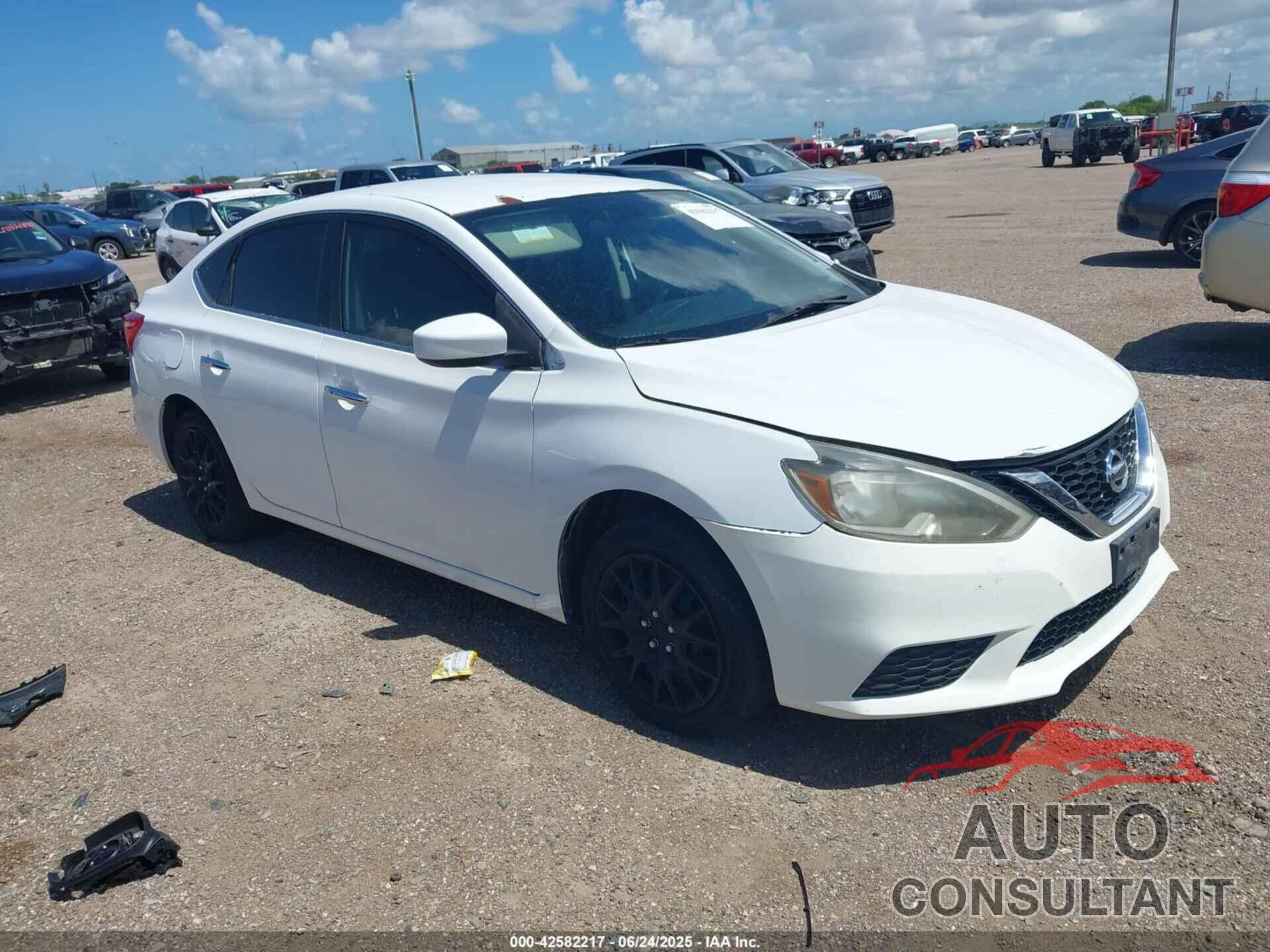 NISSAN SENTRA 2016 - 3N1AB7APXGY252425